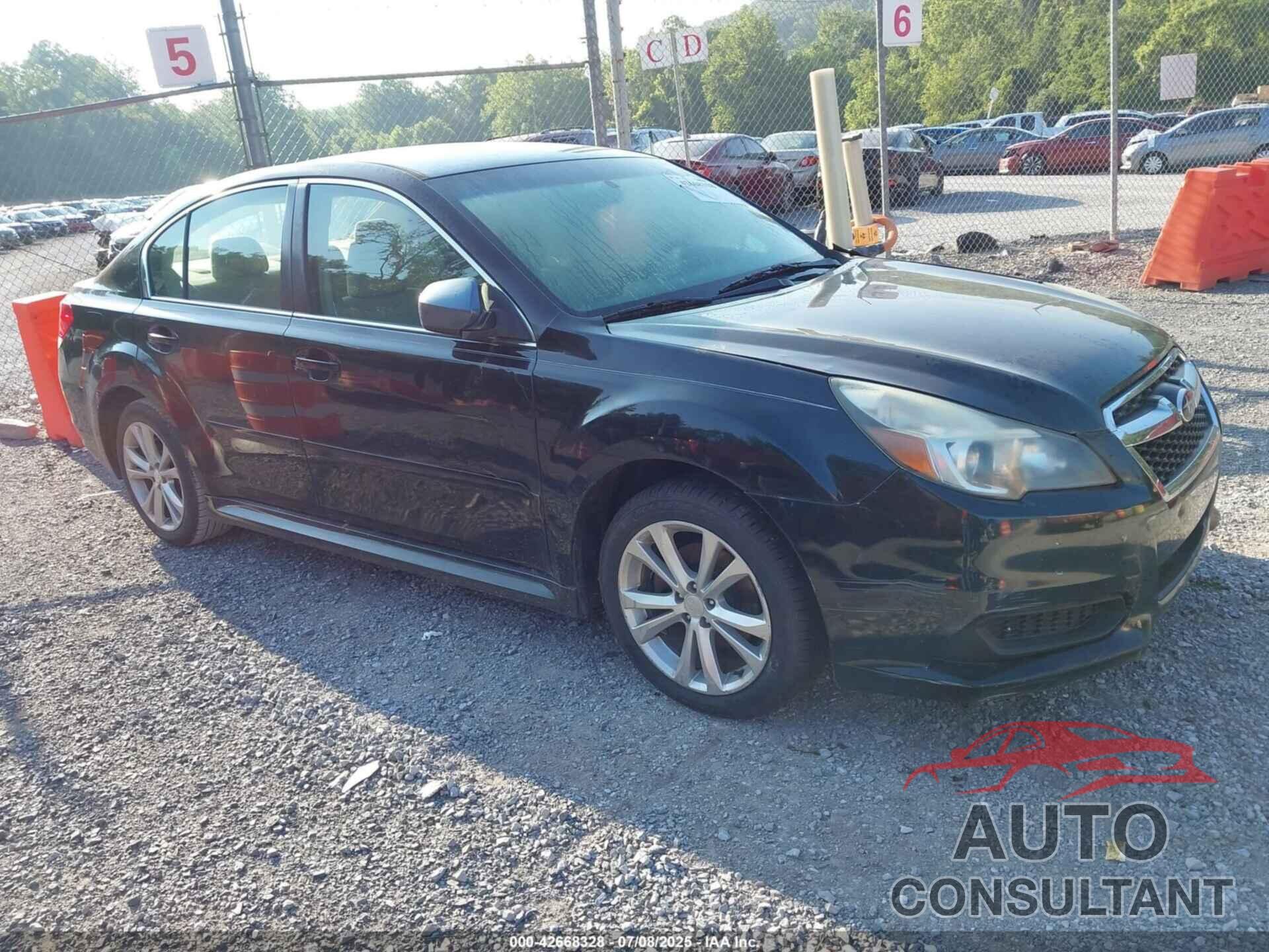 SUBARU LEGACY 2013 - 4S3BMBB66D3031204