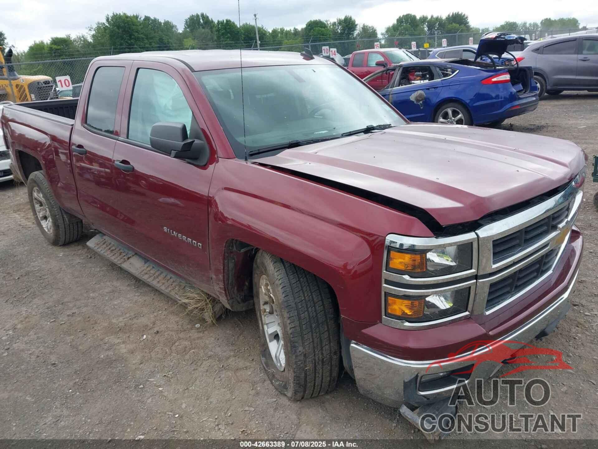 CHEVROLET SILVERADO 1500 2014 - 1GCVKREH5EZ209255
