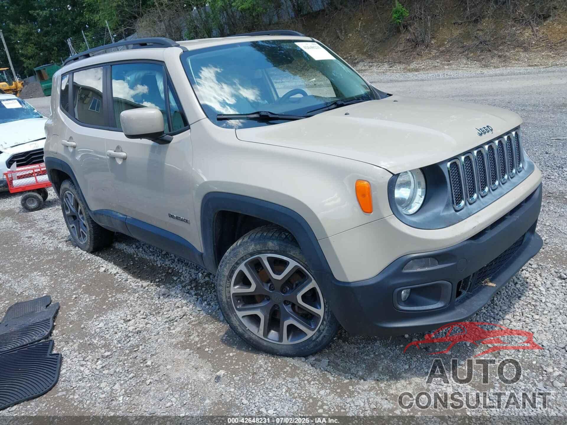 JEEP RENEGADE 2015 - ZACCJBBTXFPB38788