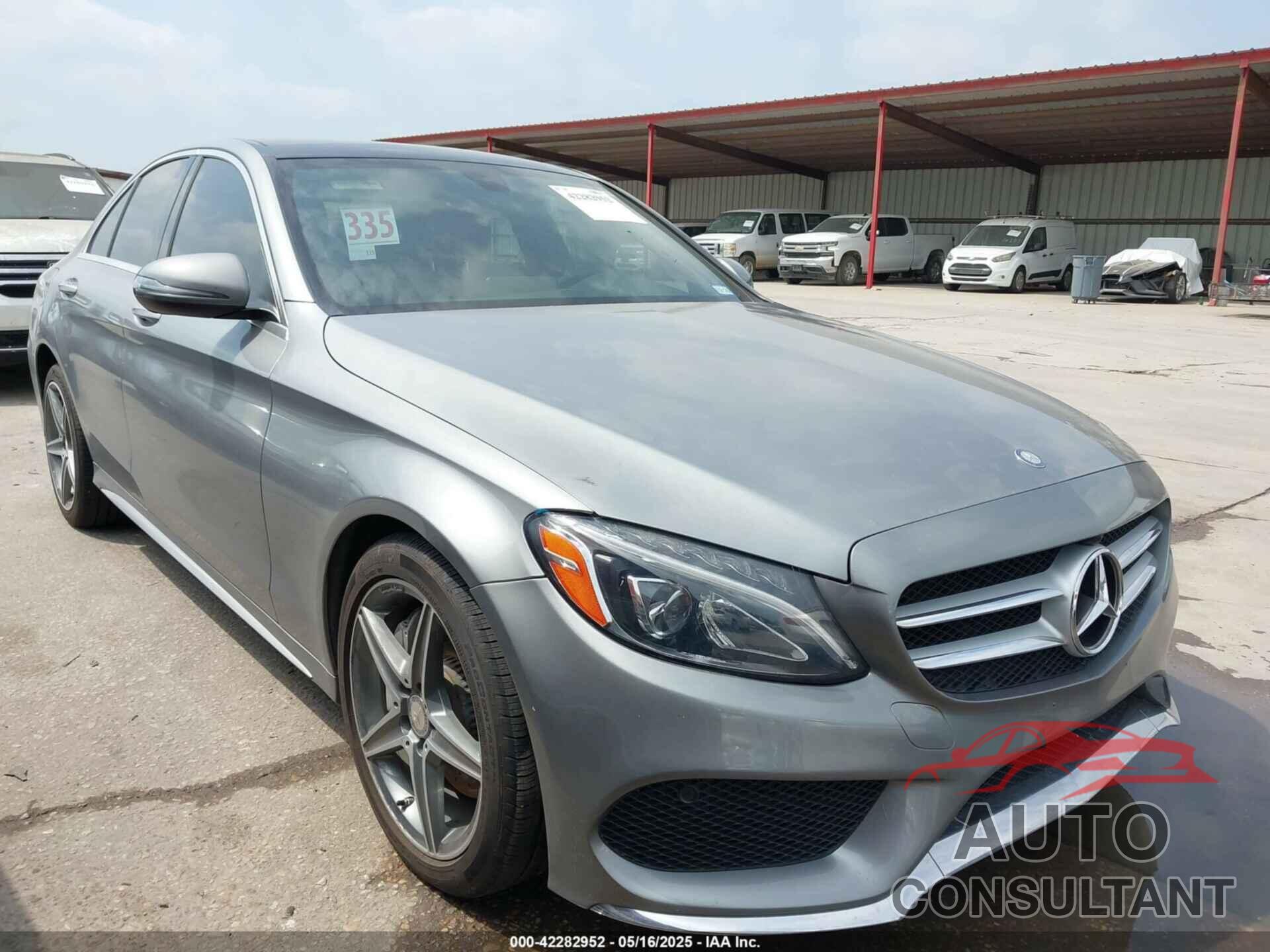 MERCEDES-BENZ C 300 2016 - 55SWF4KB4GU106072