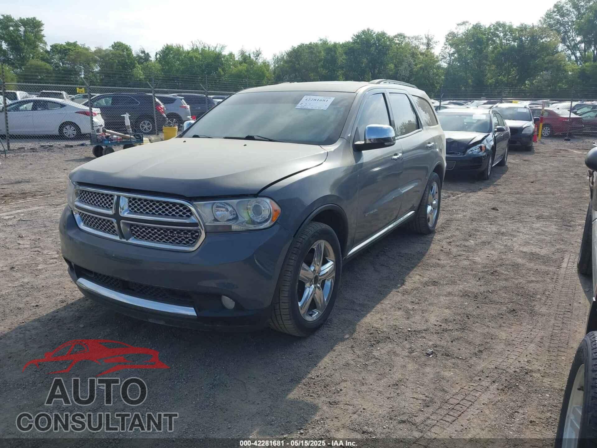 DODGE DURANGO 2012 - 1C4RDJEG1CC131027
