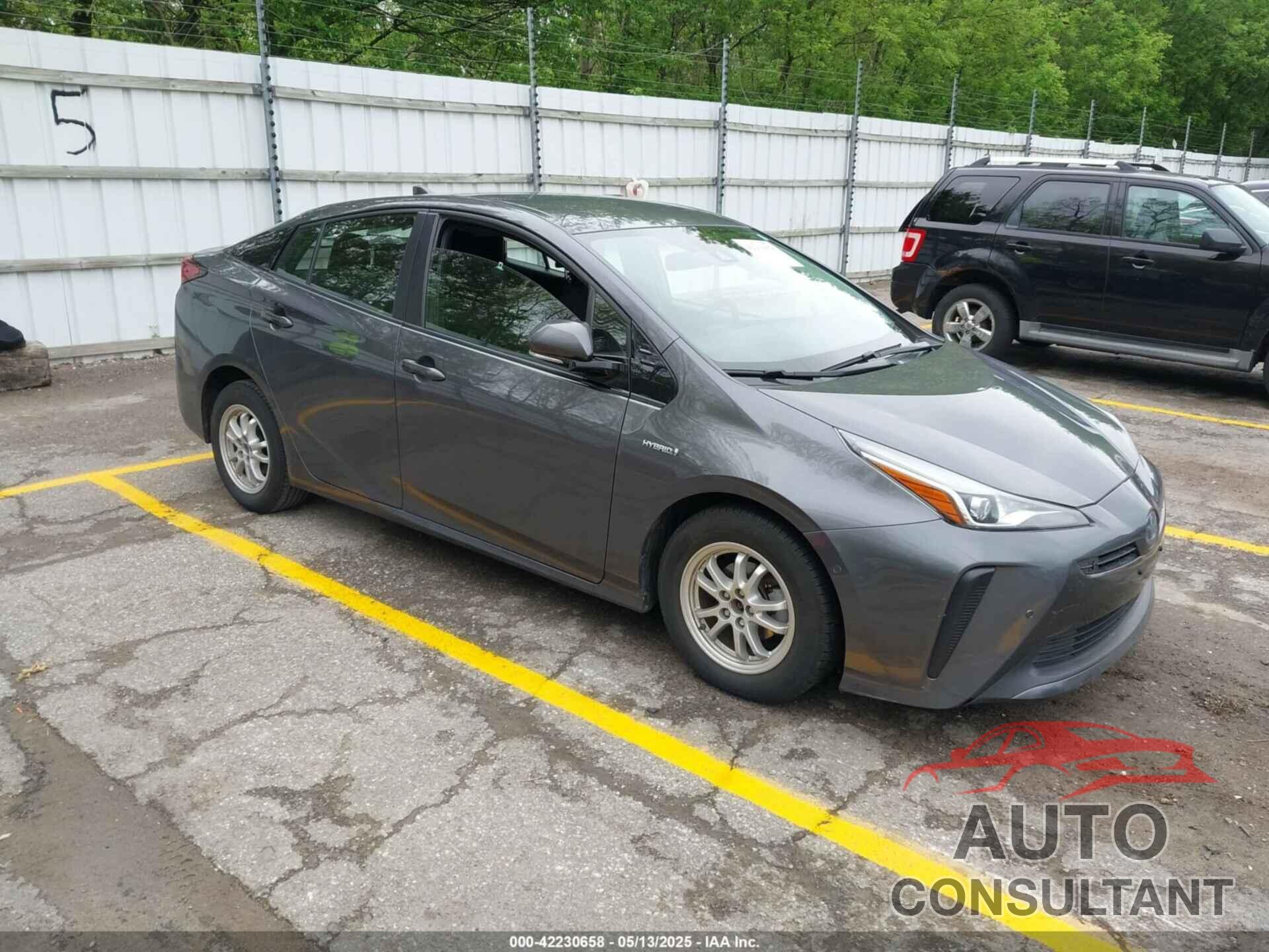 TOYOTA PRIUS 2019 - JTDKARFU3K3080738