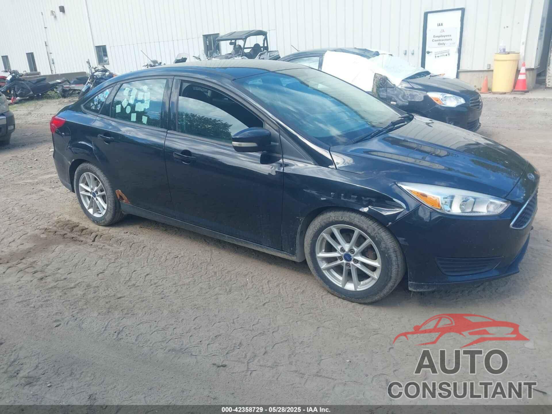 FORD FOCUS 2016 - 1FADP3F20GL400887