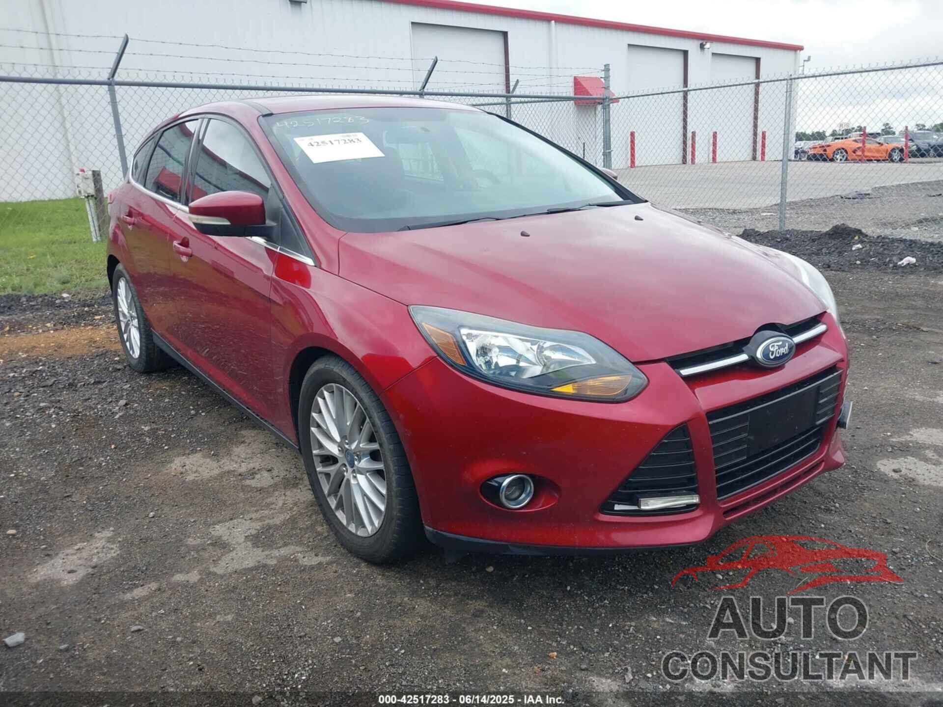 FORD FOCUS 2013 - 1FADP3N29DL121127