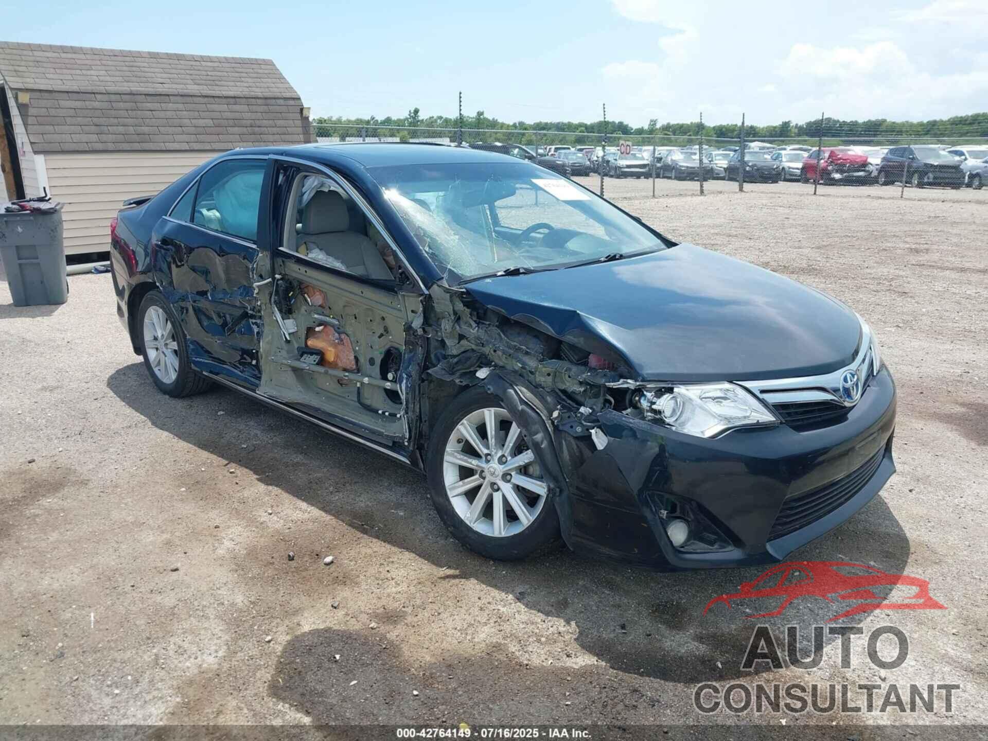 TOYOTA CAMRY HYBRID 2013 - 4T1BD1FKXDU084012