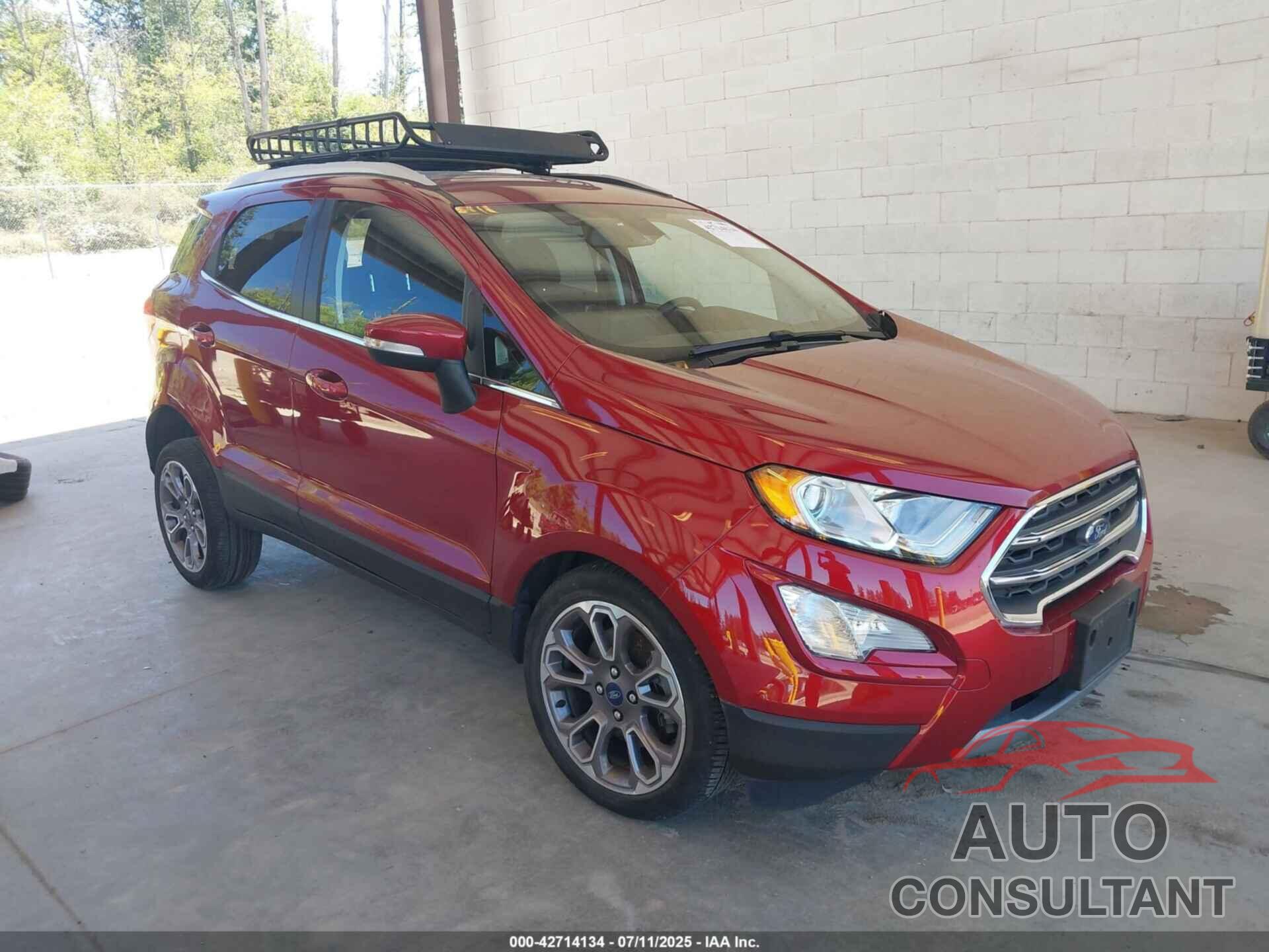 FORD ECOSPORT 2020 - MAJ6S3KLXLC342285