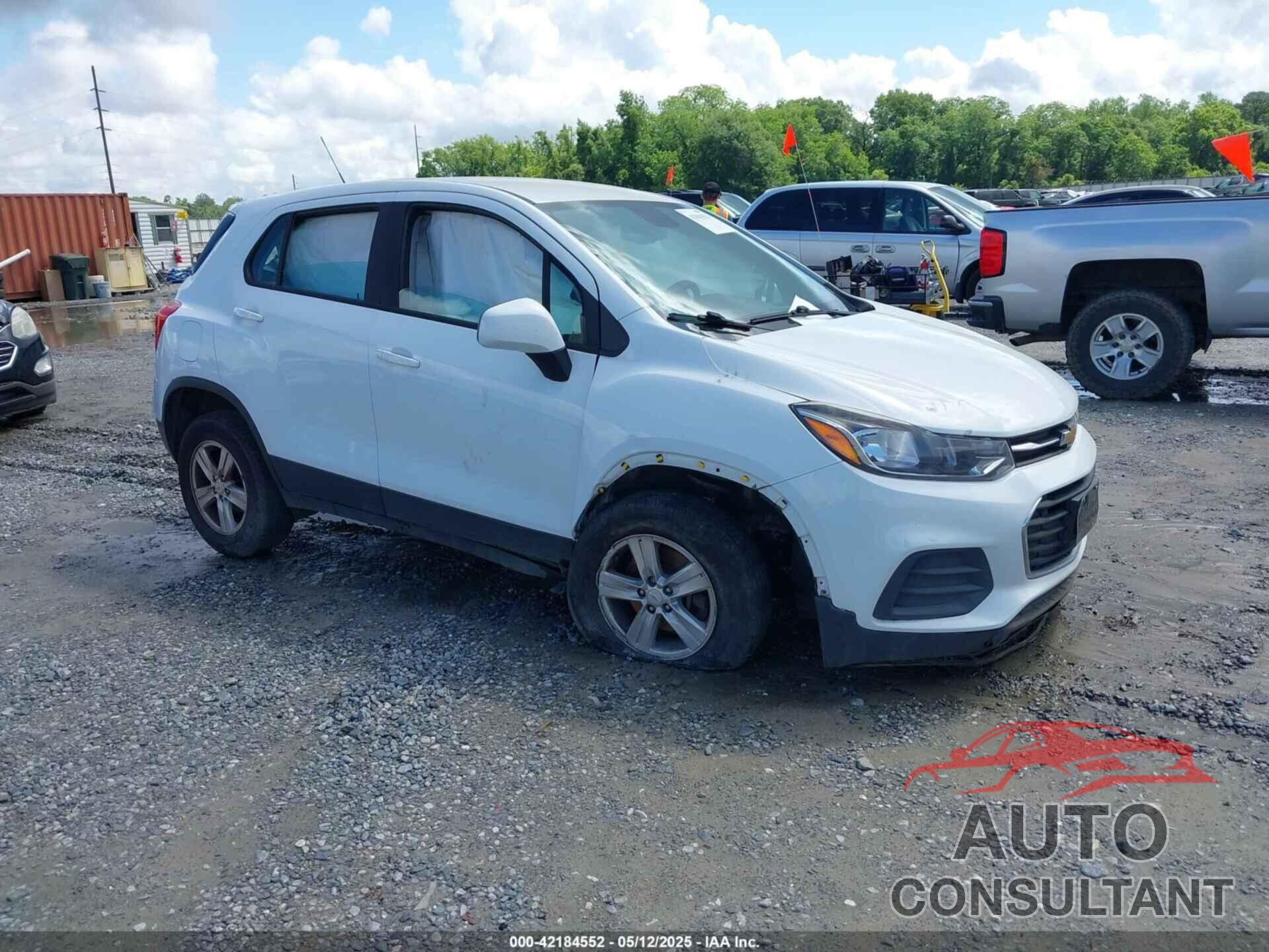 CHEVROLET TRAX 2017 - KL7CJNSB2HB257552