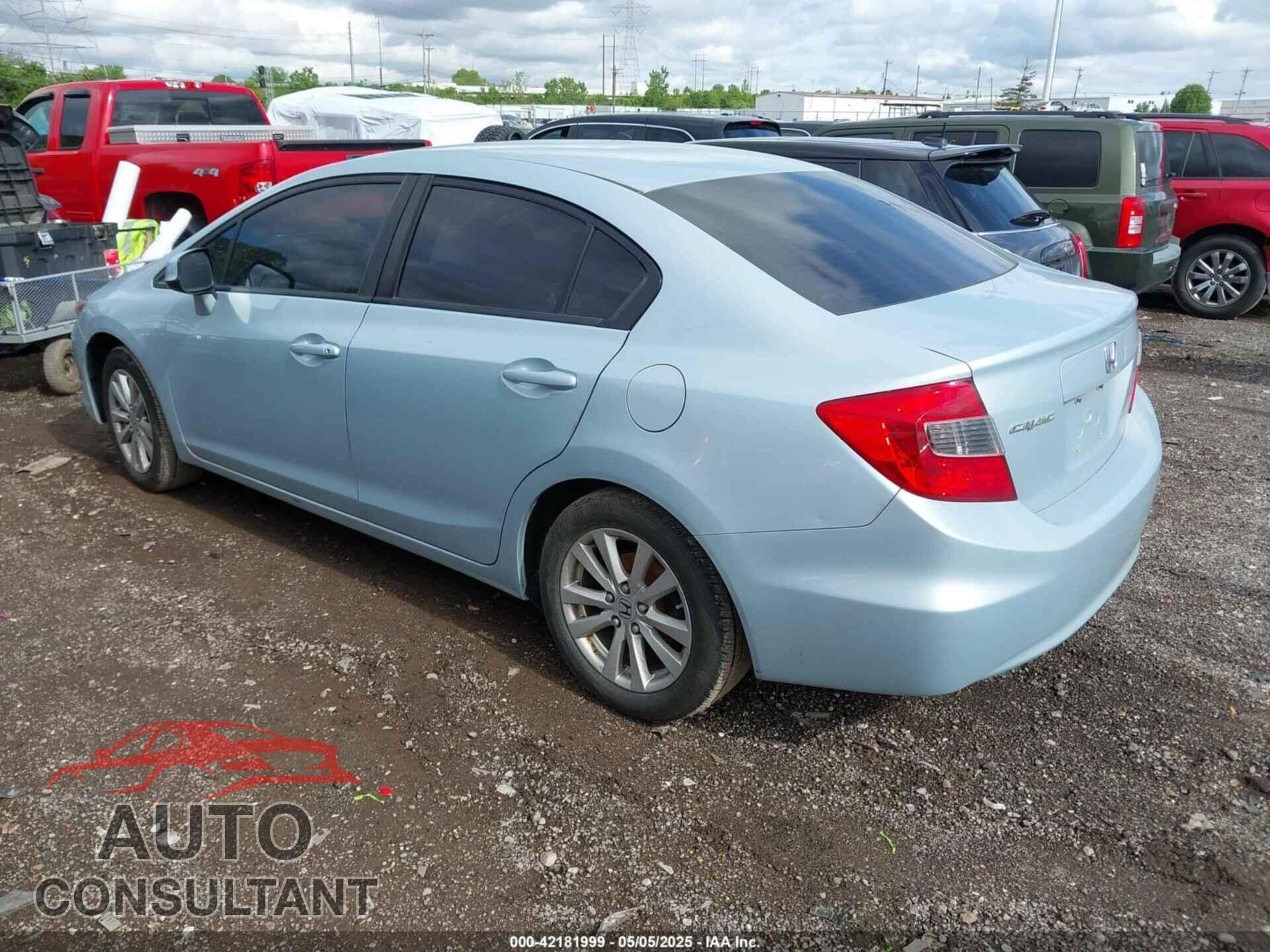 HONDA CIVIC 2012 - 19XFB2F85CE010841