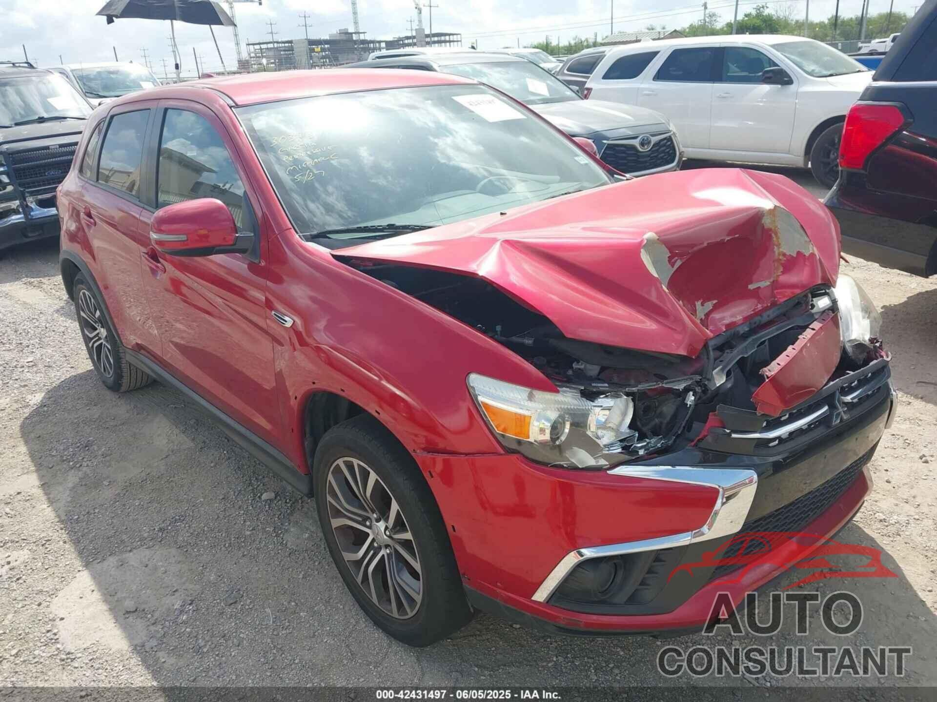 MITSUBISHI OUTLANDER SPORT 2019 - JA4AP3AU4KU031681
