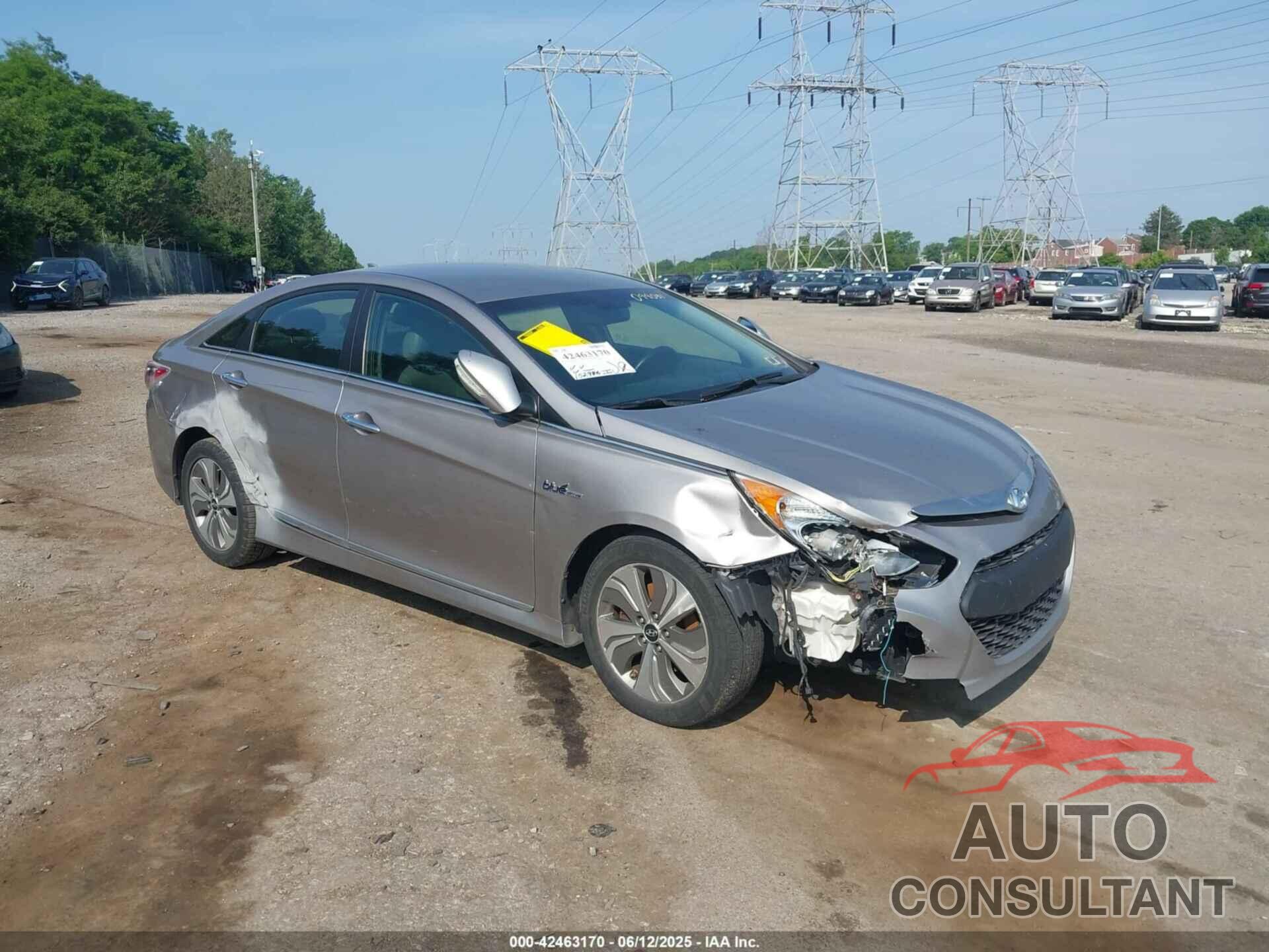 HYUNDAI SONATA HYBRID 2013 - KMHEC4A47DA099031