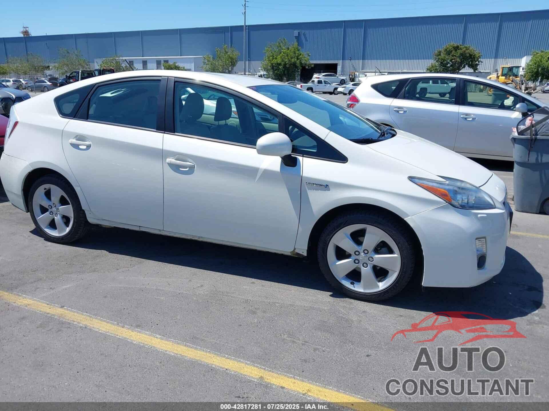 TOYOTA PRIUS 2010 - JTDKN3DU4A0035859