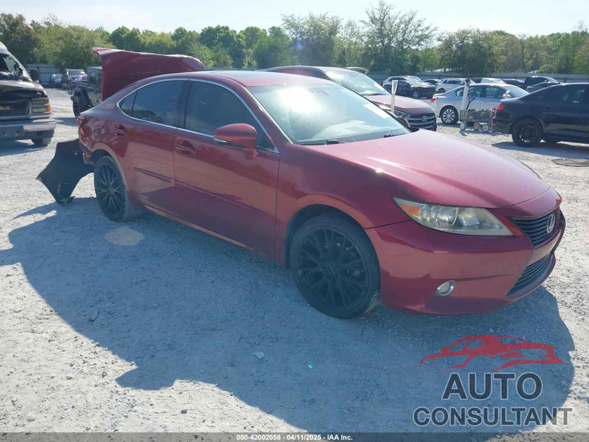 LEXUS ES 300H 2014 - JTHBW1GG4E2064553