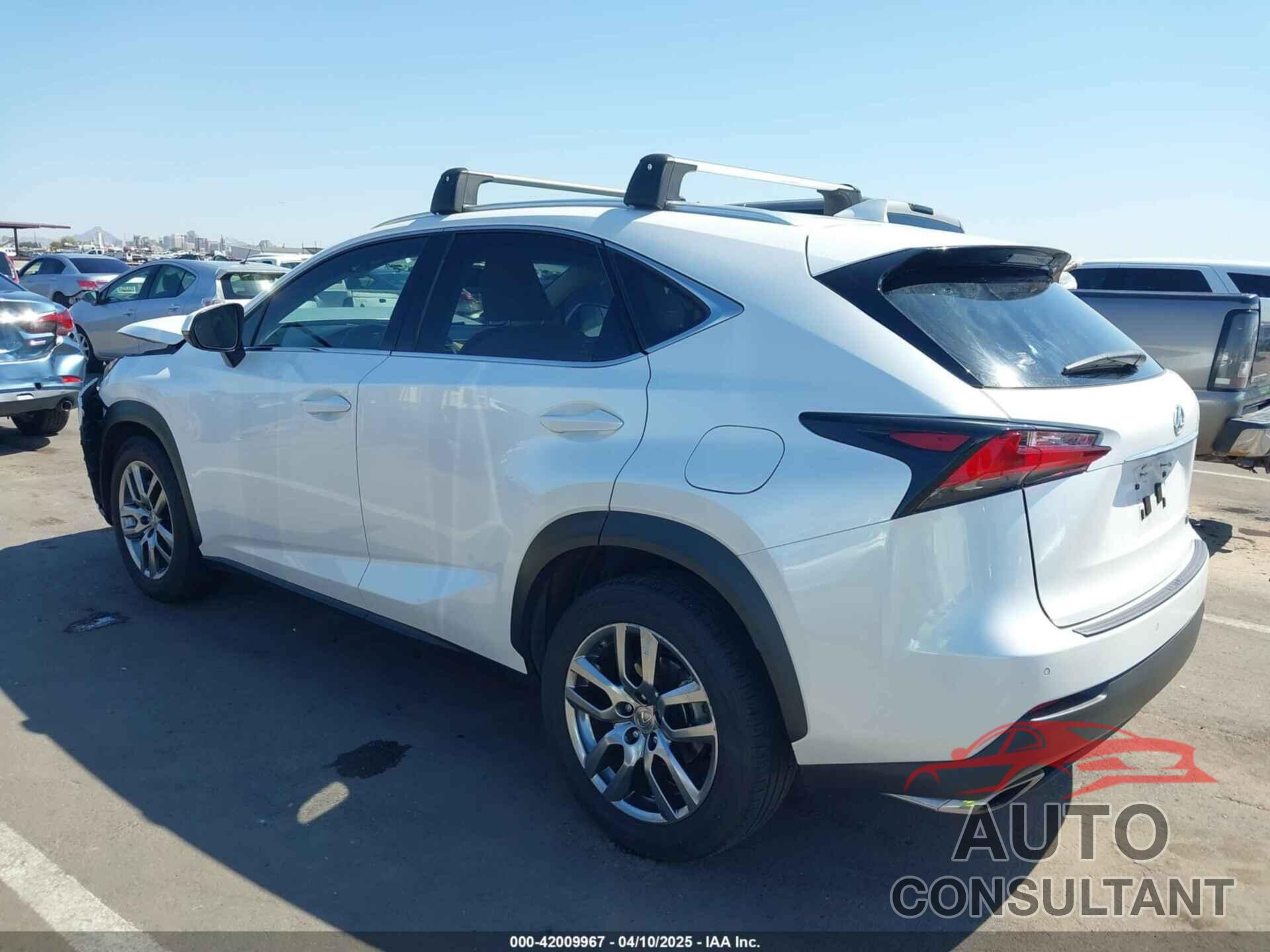 LEXUS NX 200T 2016 - JTJYARBZ6G2025870