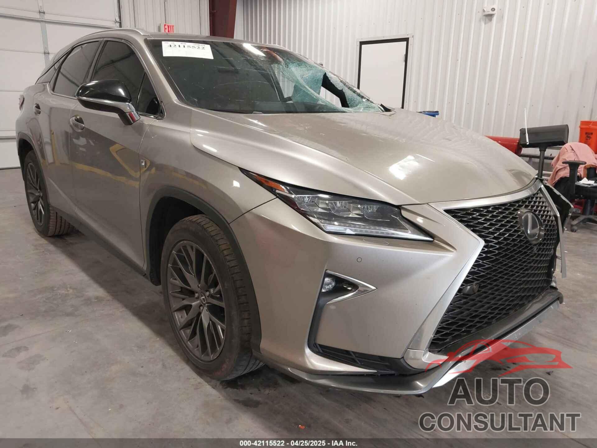 LEXUS RX 350 2017 - 2T2BZMCA5HC111179