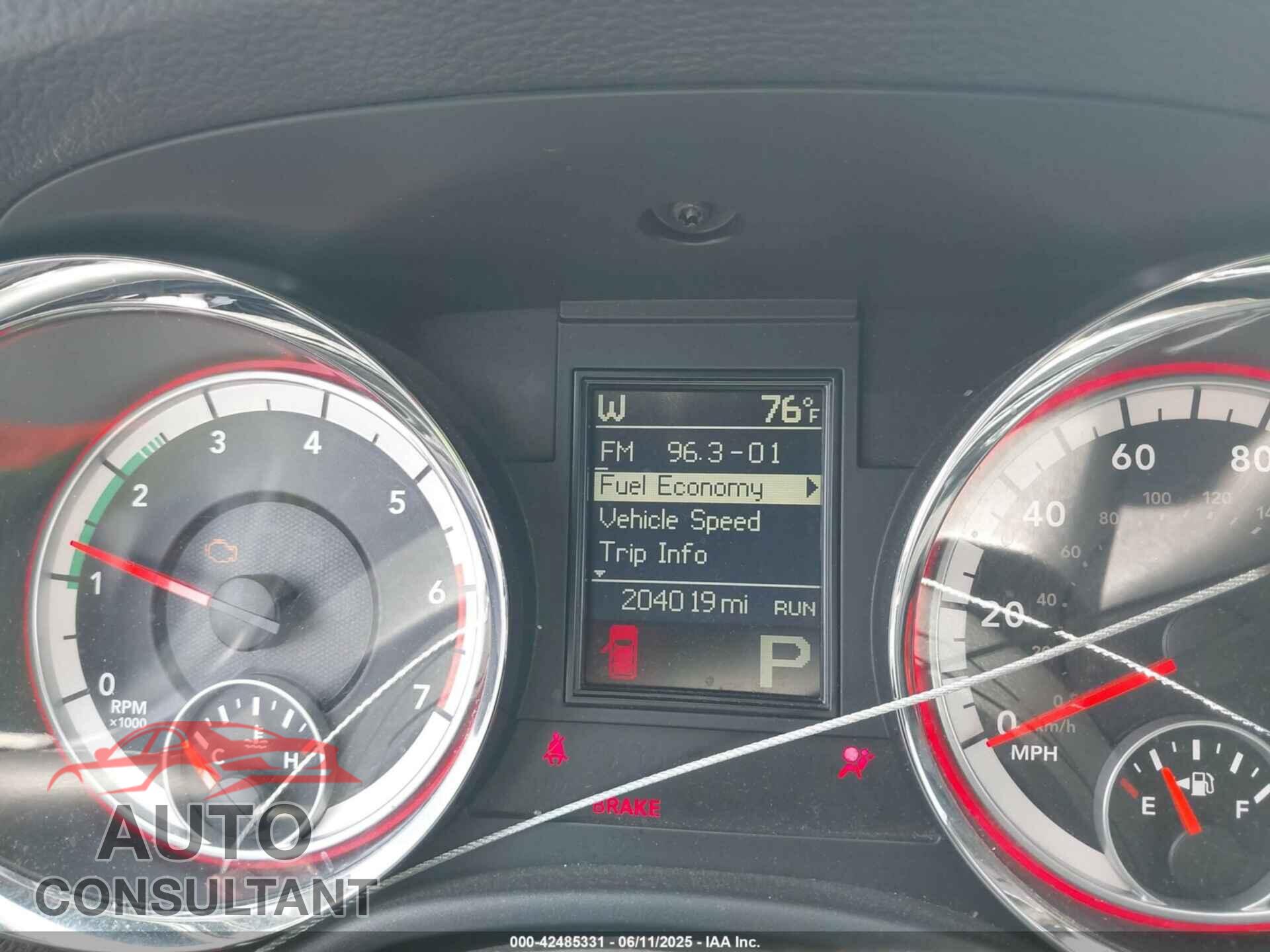 DODGE DURANGO 2013 - 1C4SDJFT3DC658033