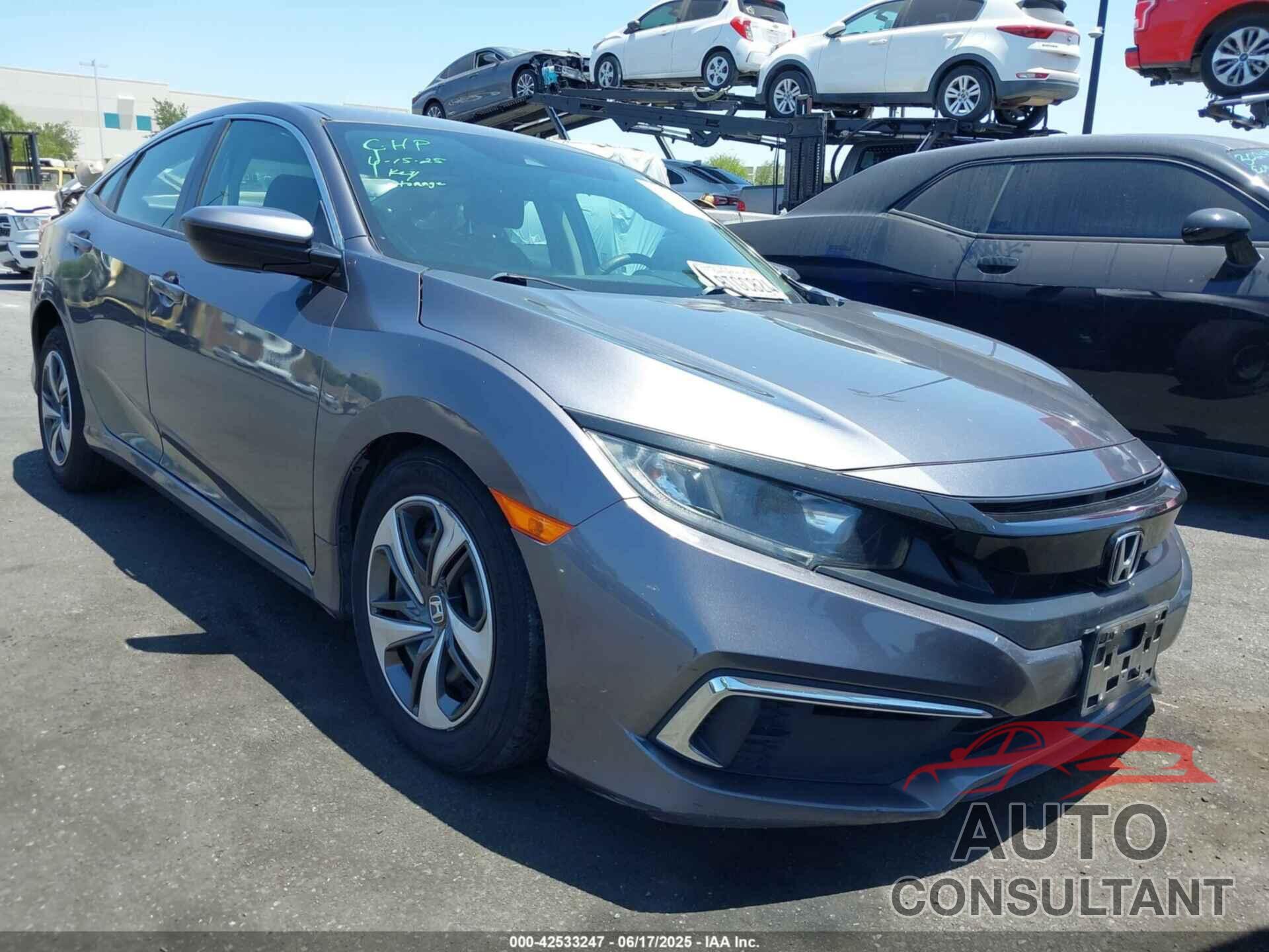HONDA CIVIC 2020 - 2HGFC2F64LH590293