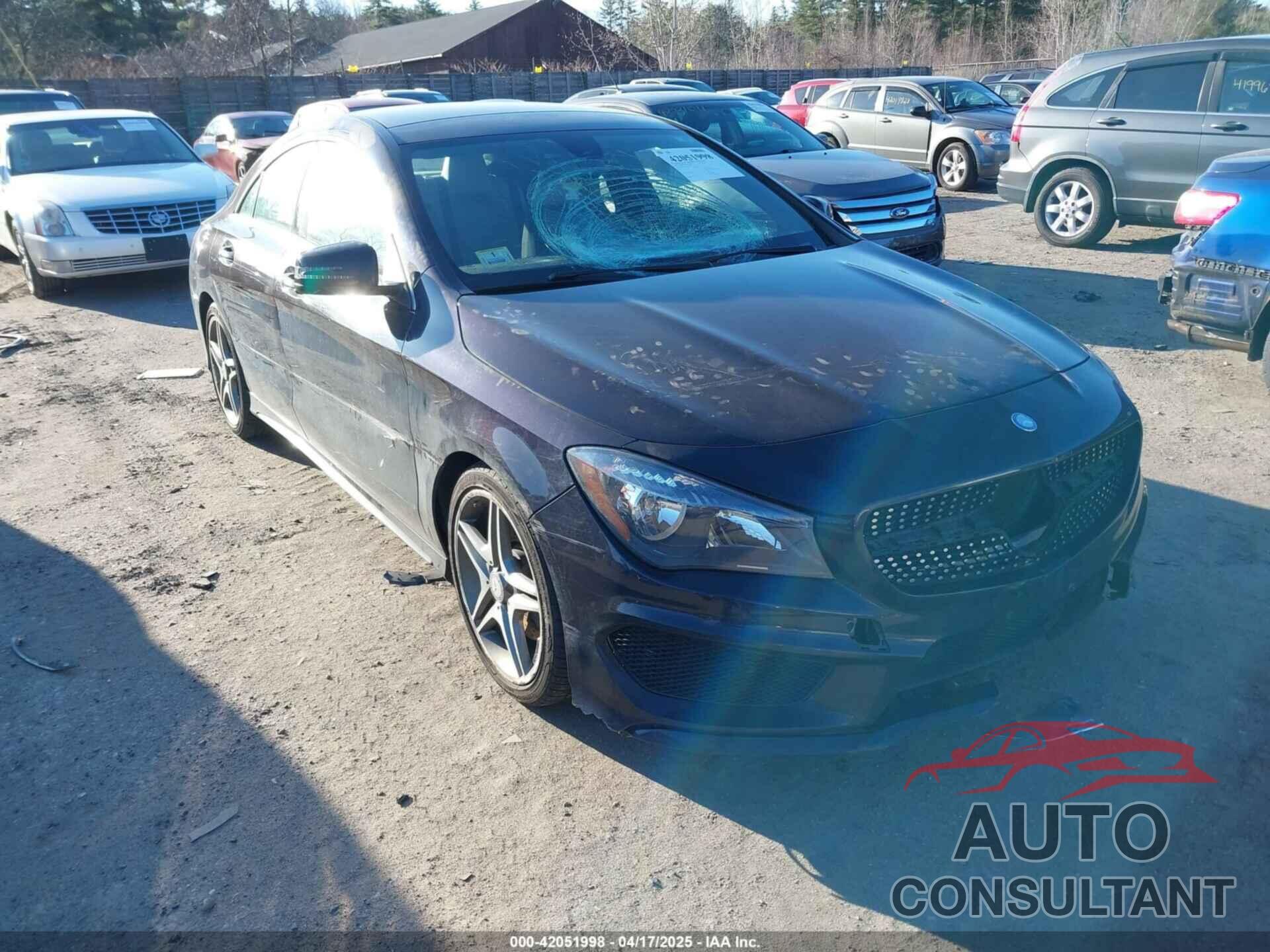 MERCEDES-BENZ CLA 250 2014 - WDDSJ4GB3EN077269