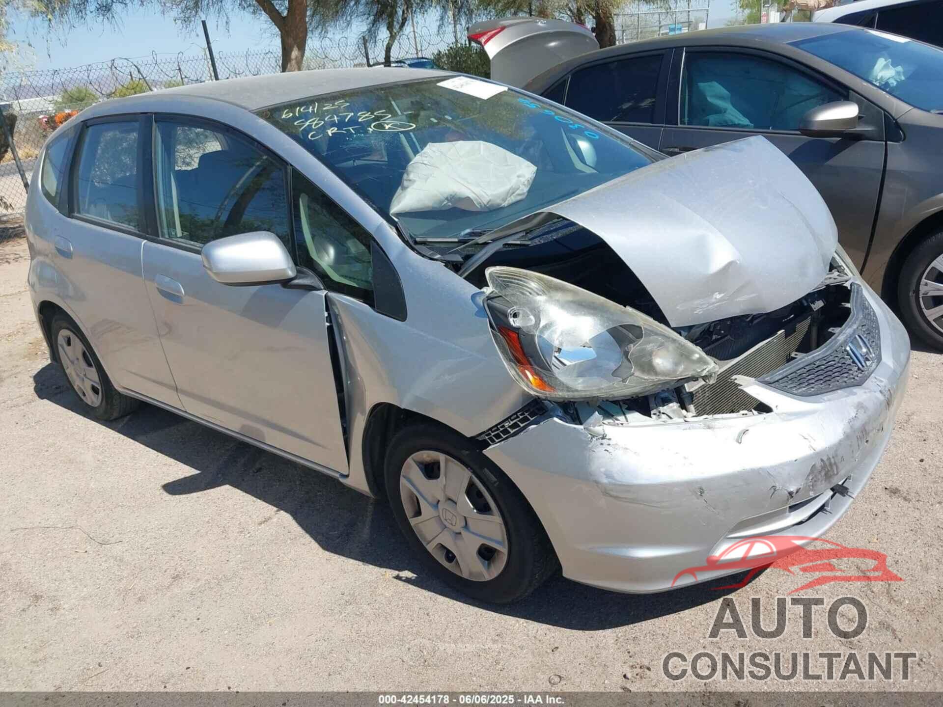 HONDA FIT 2013 - JHMGE8G36DC030654