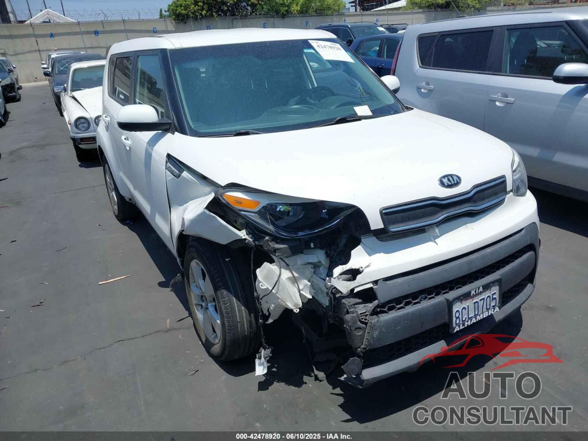 KIA SOUL 2018 - KNDJN2A23J7901583