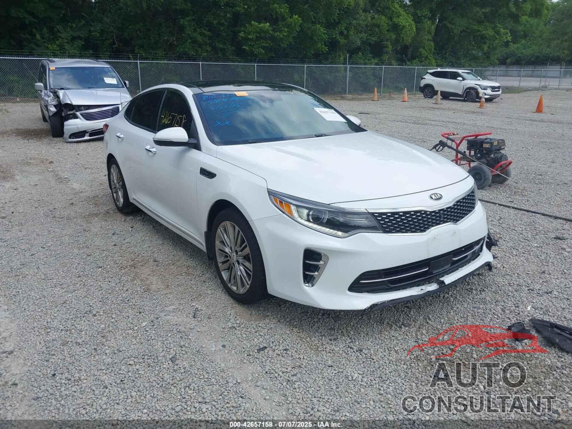 KIA OPTIMA 2016 - 5XXGV4L25GG093031