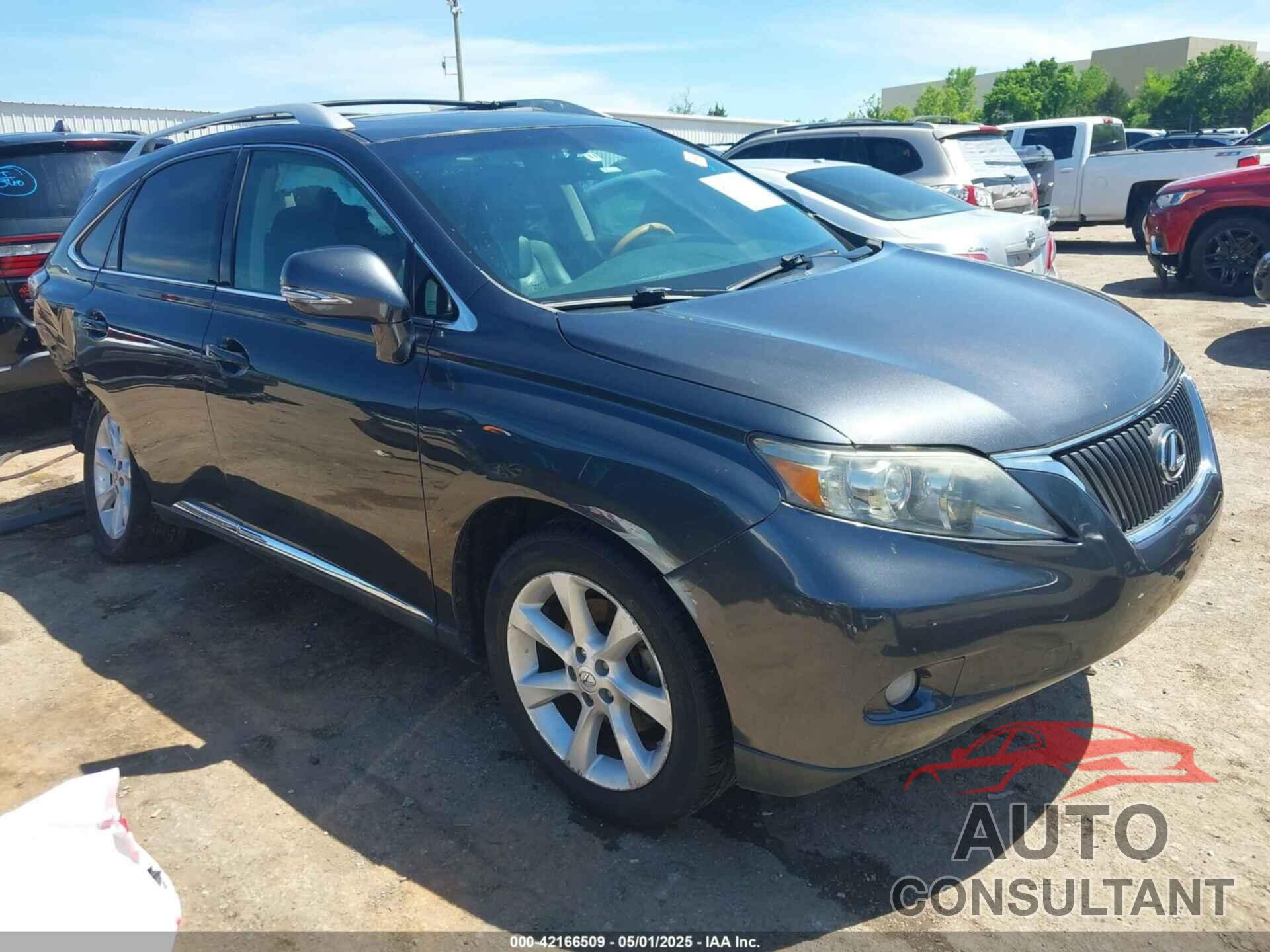 LEXUS RX 350 2011 - 2T2ZK1BA8BC061971