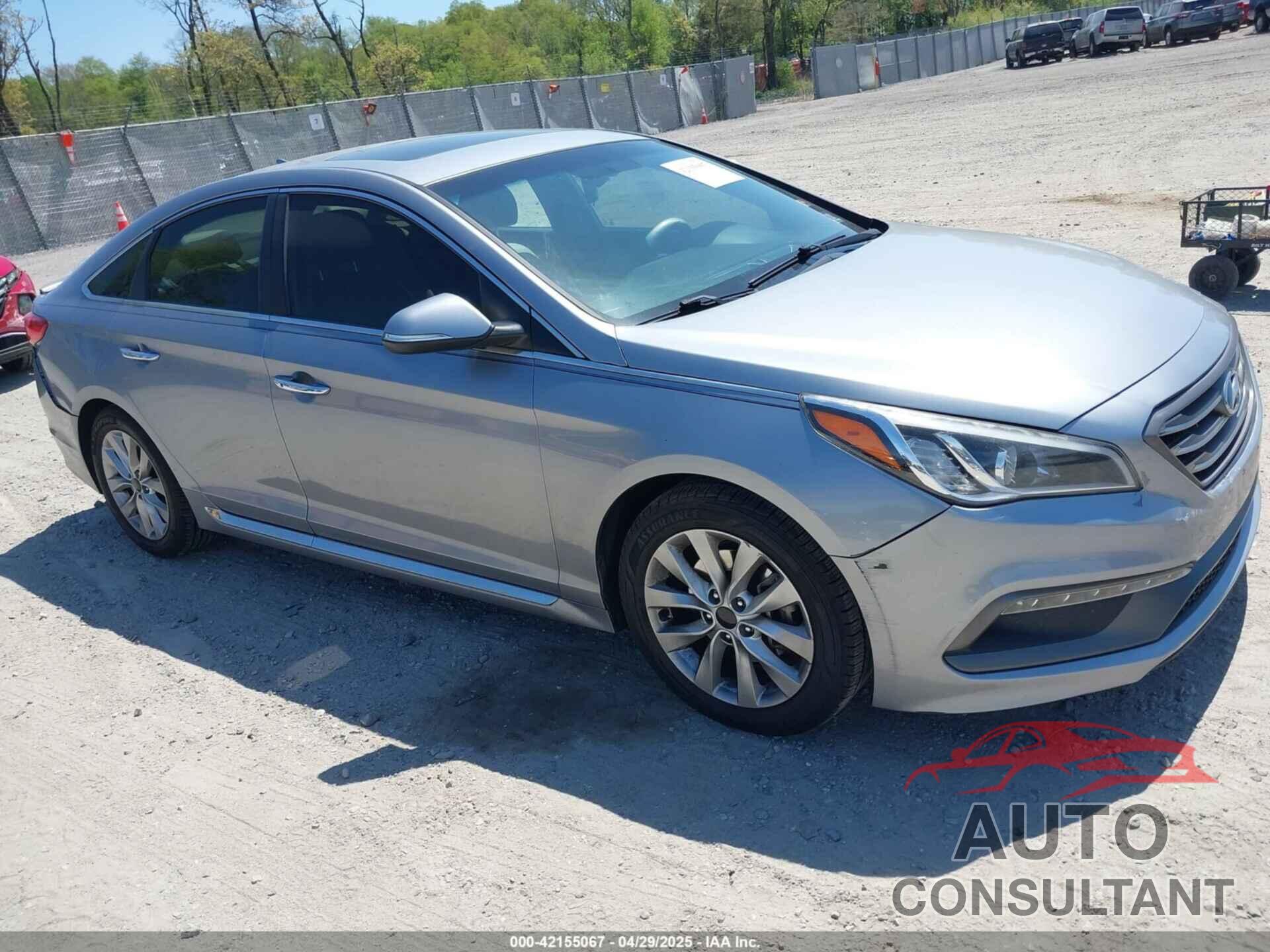 HYUNDAI SONATA 2016 - 5NPE34AF9GH414236