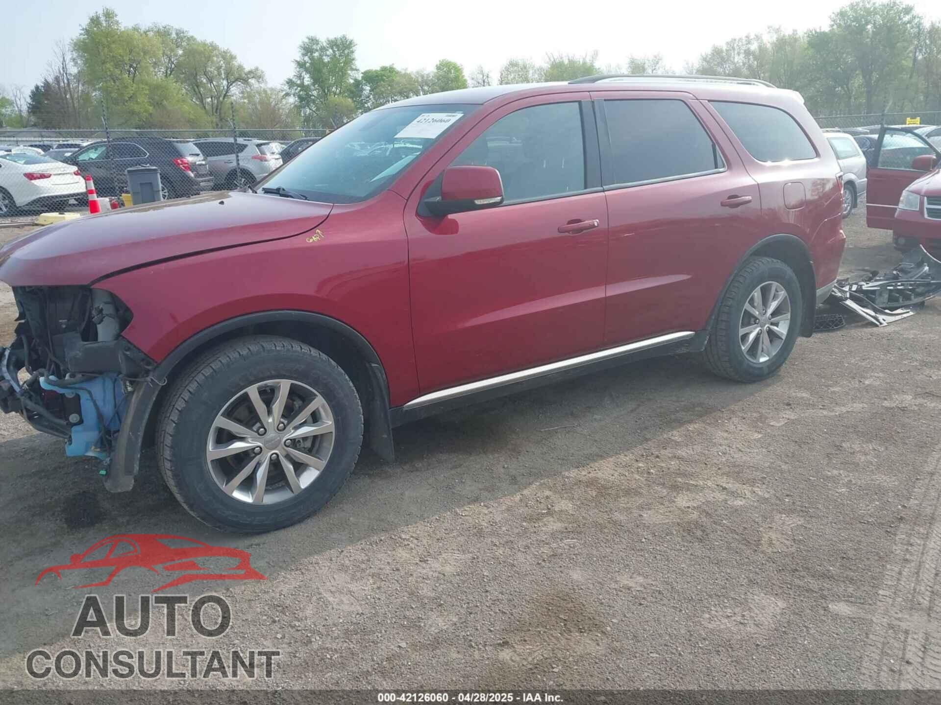 DODGE DURANGO 2014 - 1C4RDJDG6EC539592