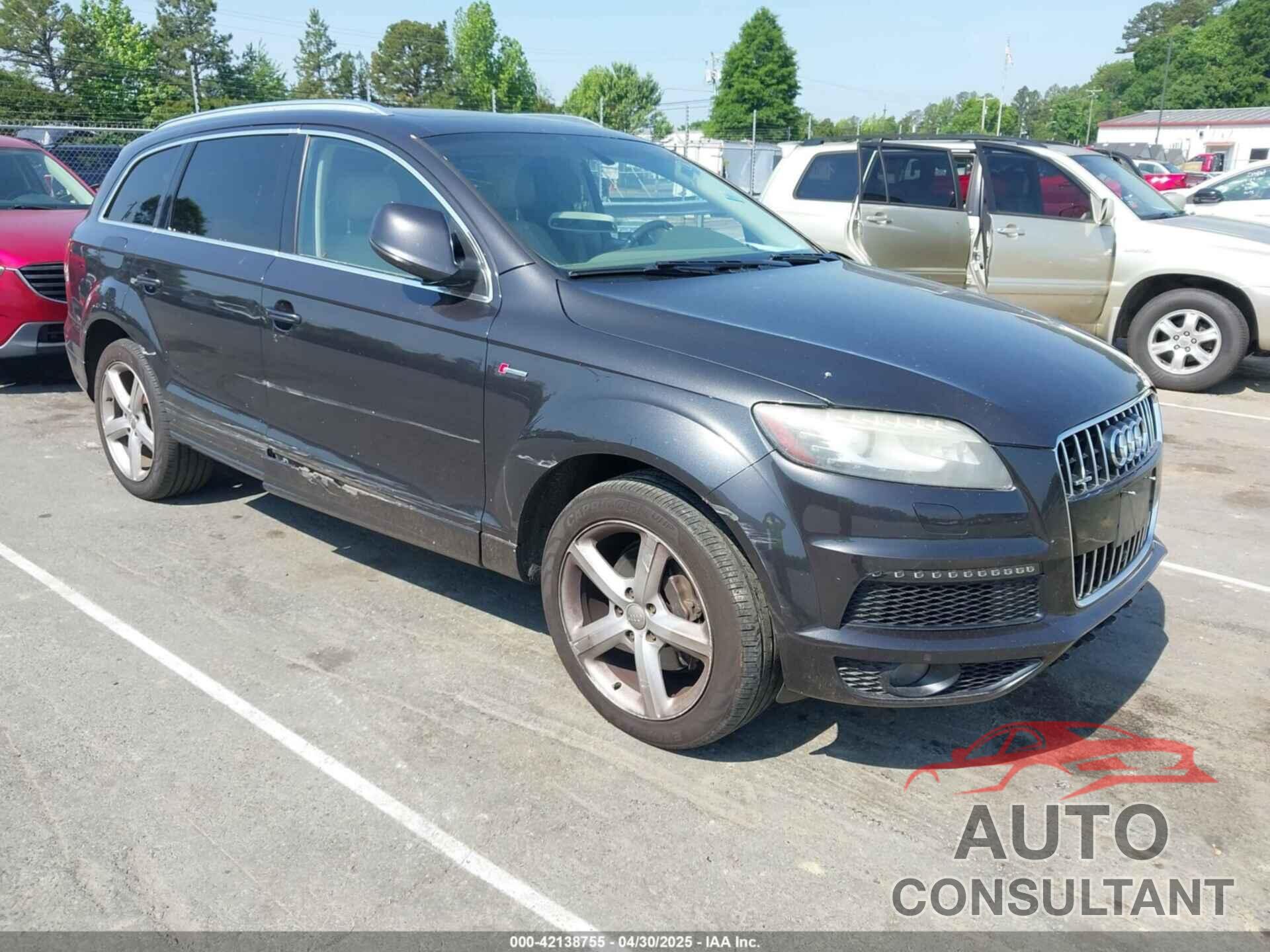AUDI Q7 2013 - WA1DGAFE2DD007546