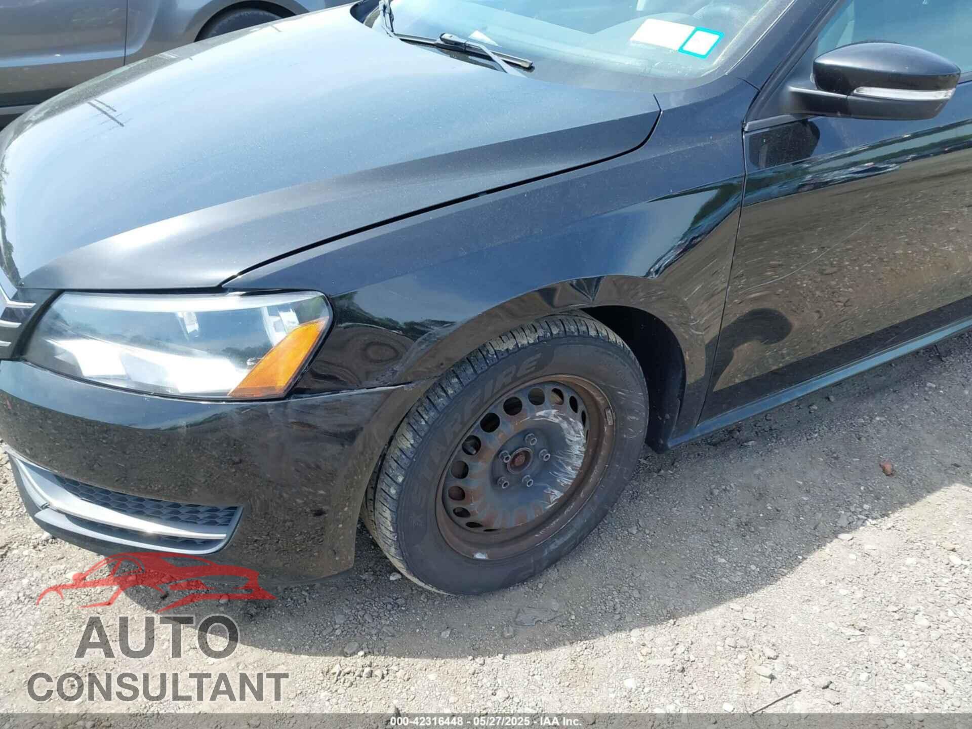 VOLKSWAGEN PASSAT 2014 - 1VWAP7A3XEC008370
