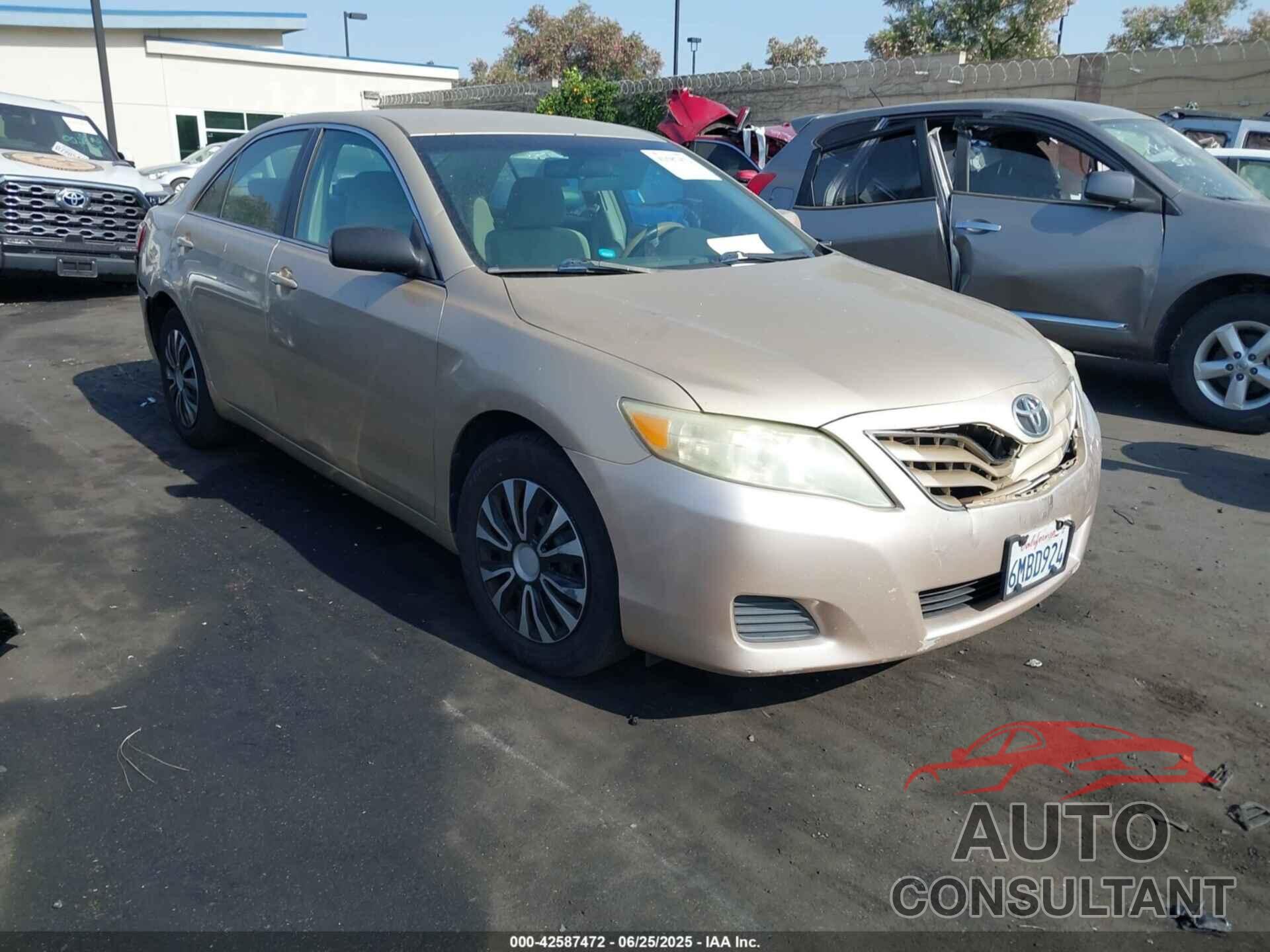 TOYOTA CAMRY 2010 - 4T4BF3EK1AR080424