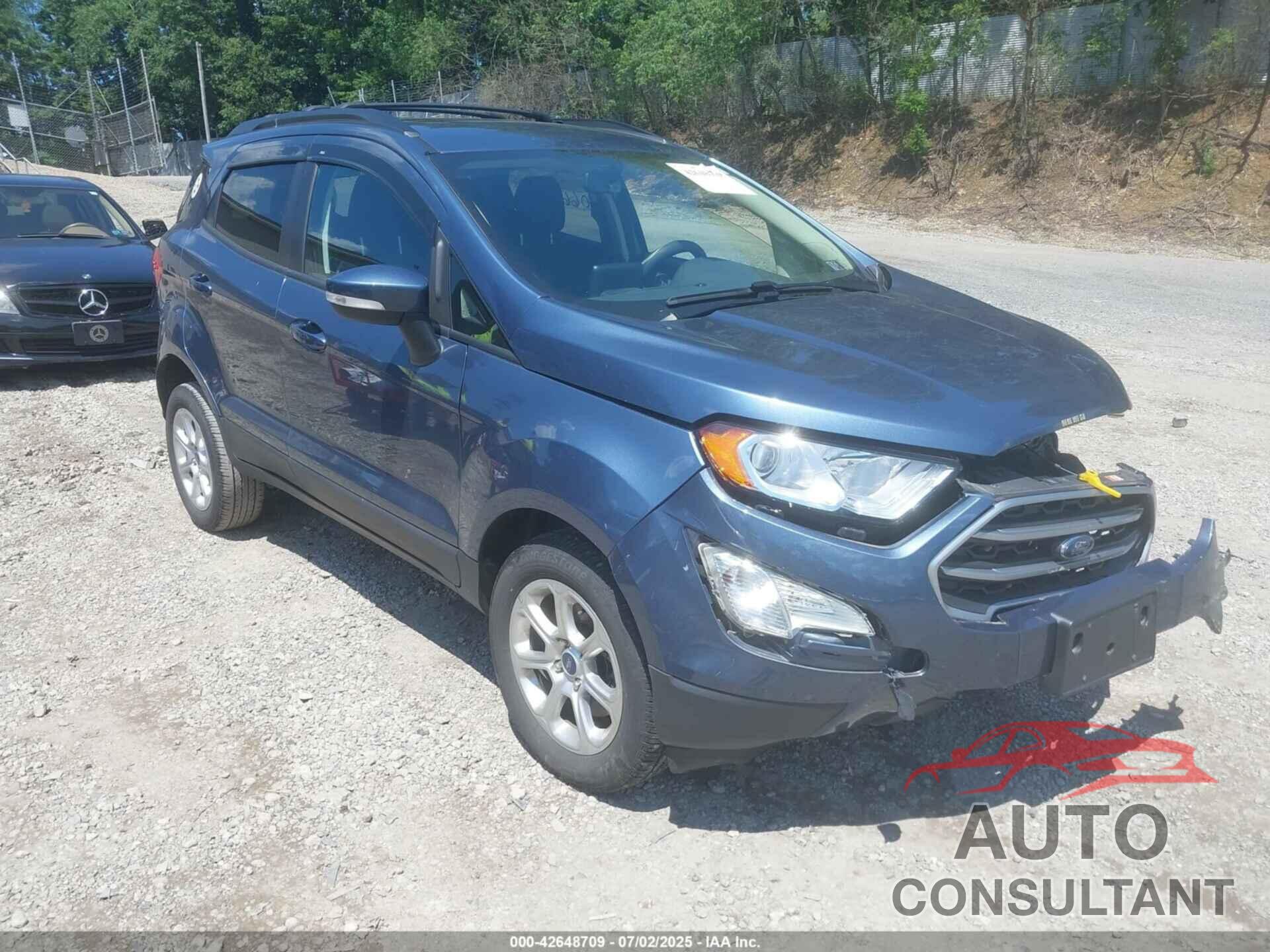 FORD ECOSPORT 2022 - MAJ6S3GL2NC475439