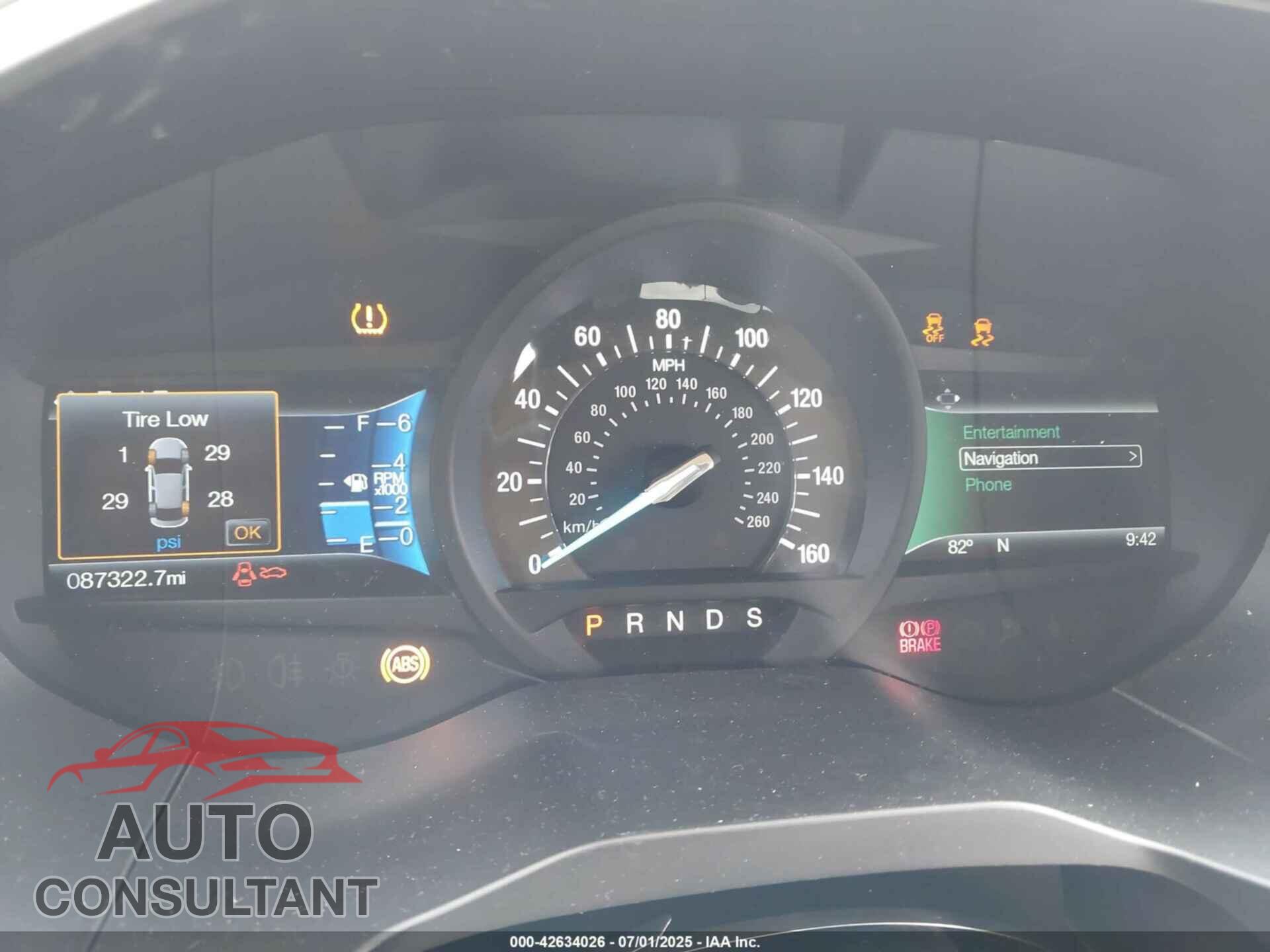 FORD EDGE 2017 - 2FMPK3J95HBC07108