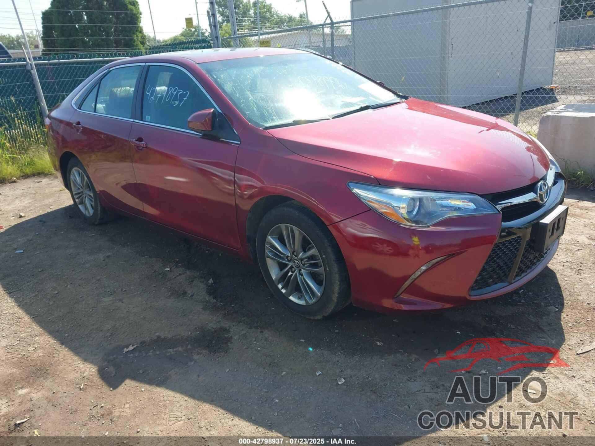 TOYOTA CAMRY 2016 - 4T1BF1FK7GU524086
