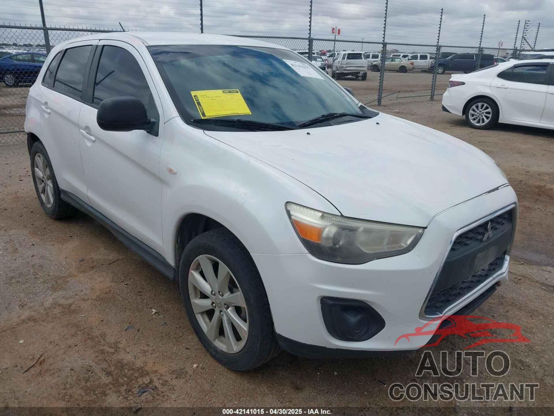 MITSUBISHI OUTLANDER SPORT 2015 - 4A4AP3AW4FE039666