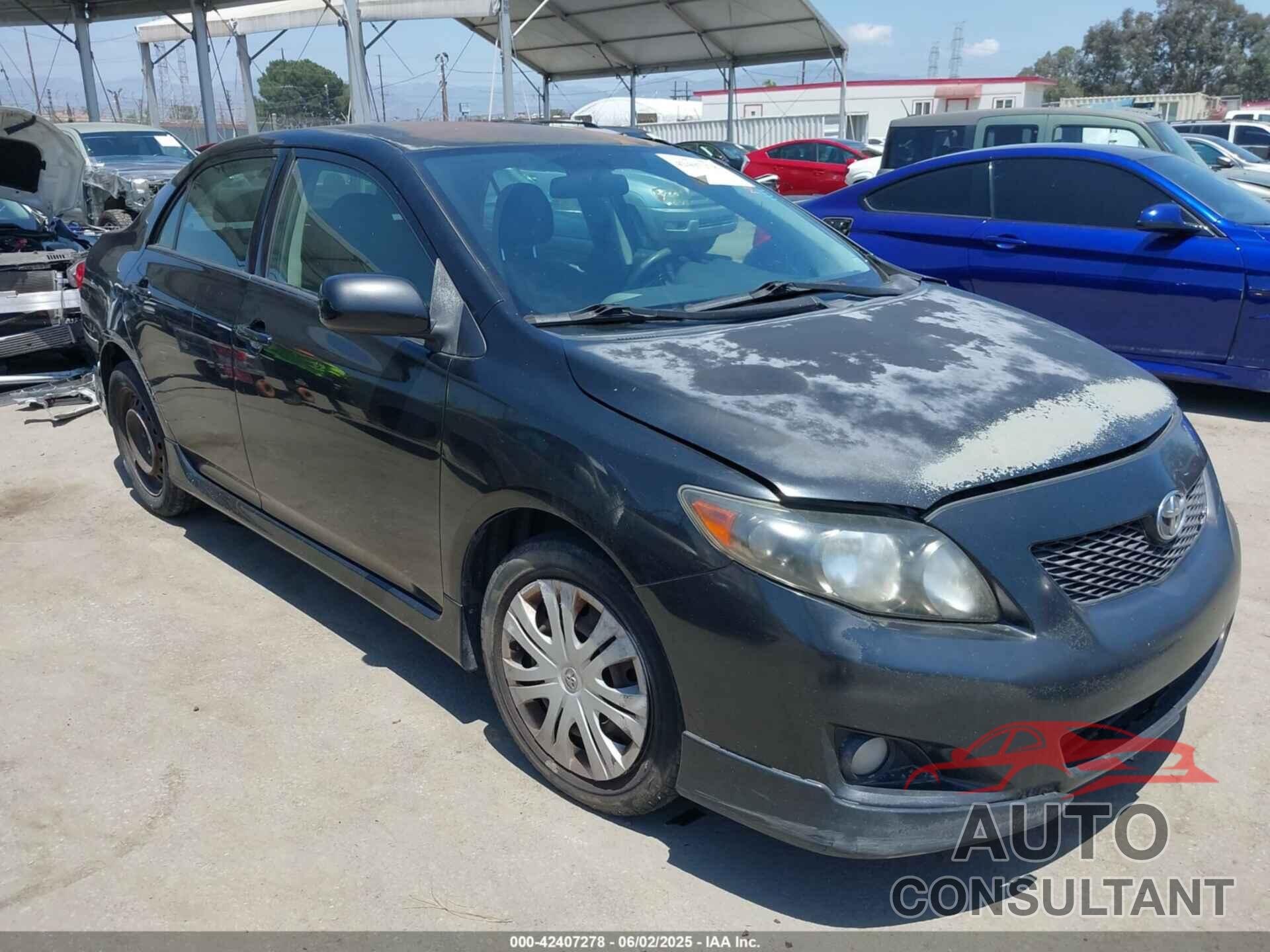 TOYOTA COROLLA 2009 - 2T1BU40E29C147908