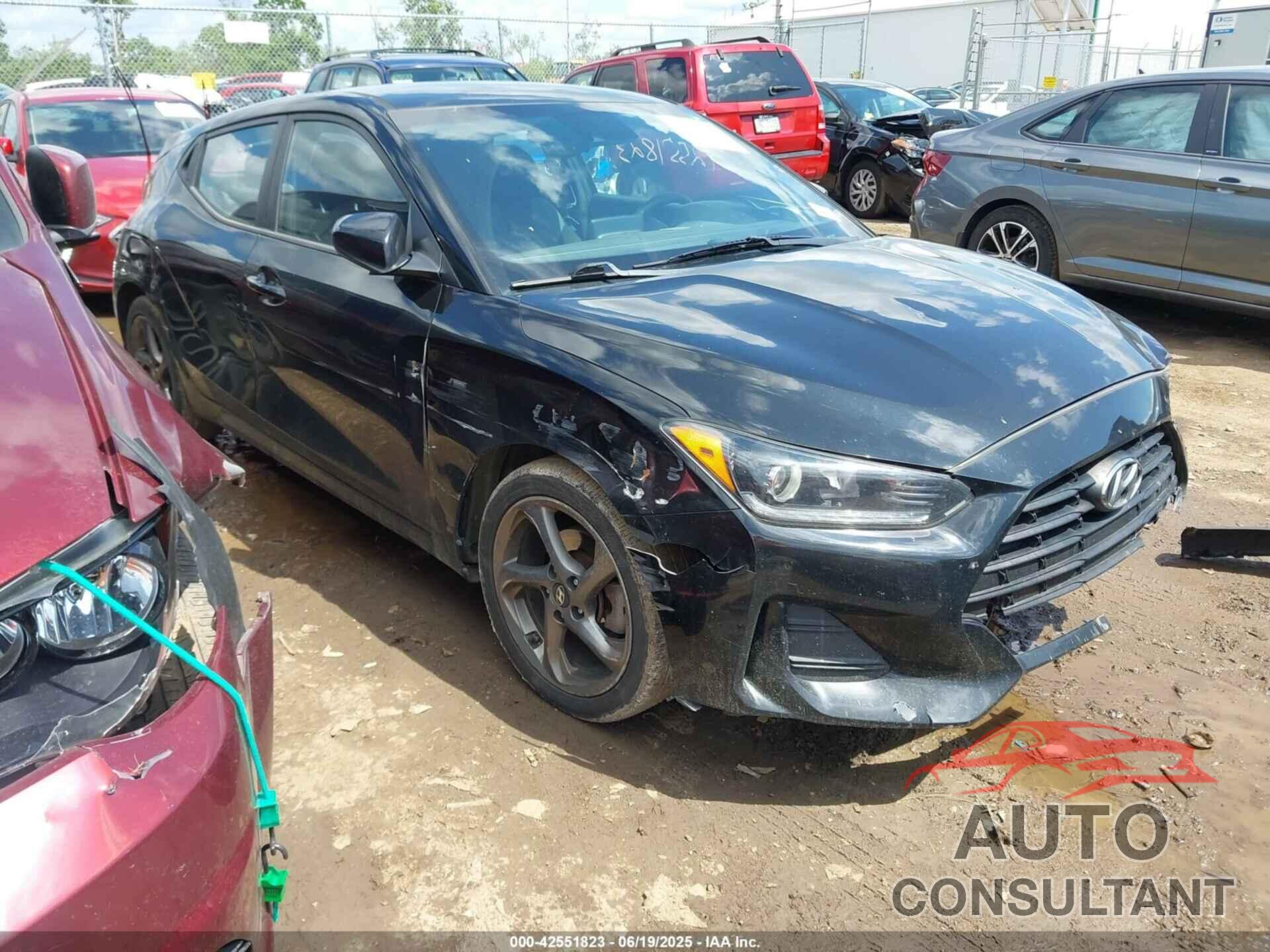 HYUNDAI VELOSTER 2019 - KMHTG6AF1KU003446