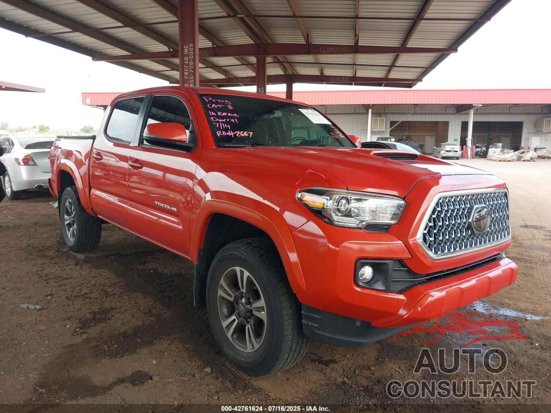 TOYOTA TACOMA 2018 - 3TMCZ5AN8JM154349