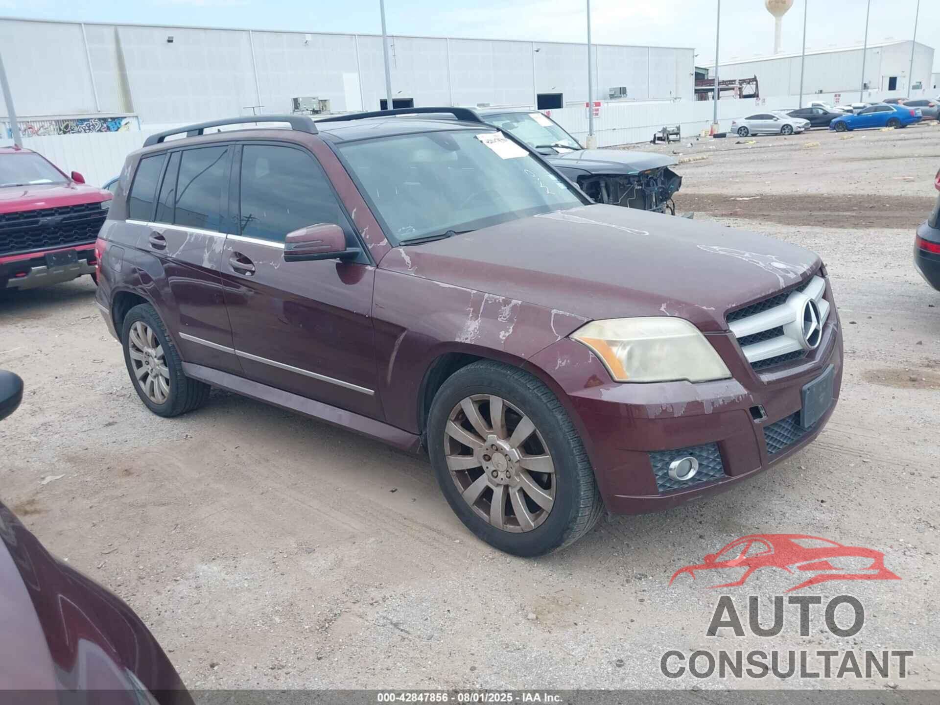MERCEDES-BENZ GLK 350 2010 - WDCGG8HB6AF413760