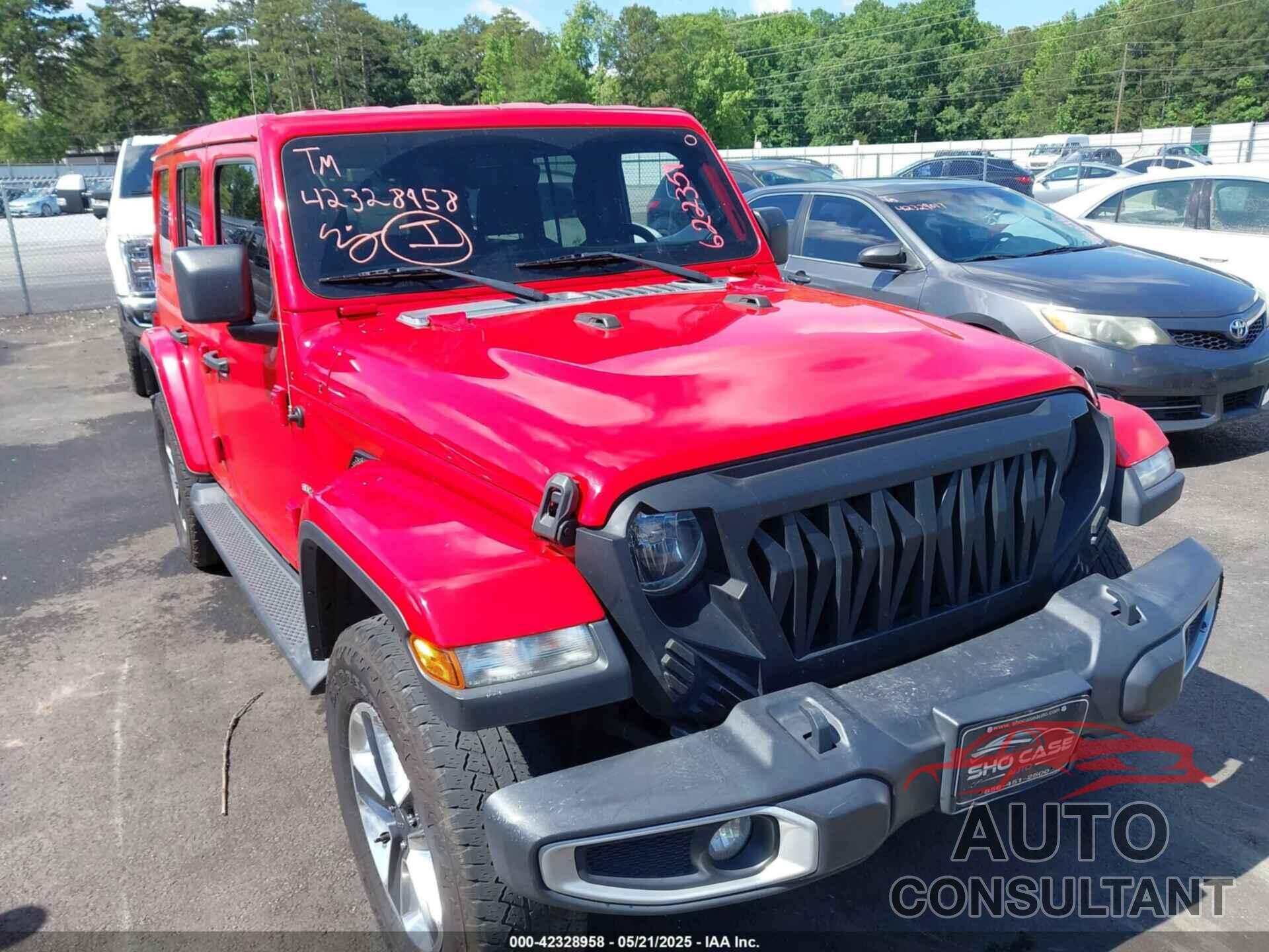 JEEP WRANGLER 2021 - 1C4HJXEN8MW622359