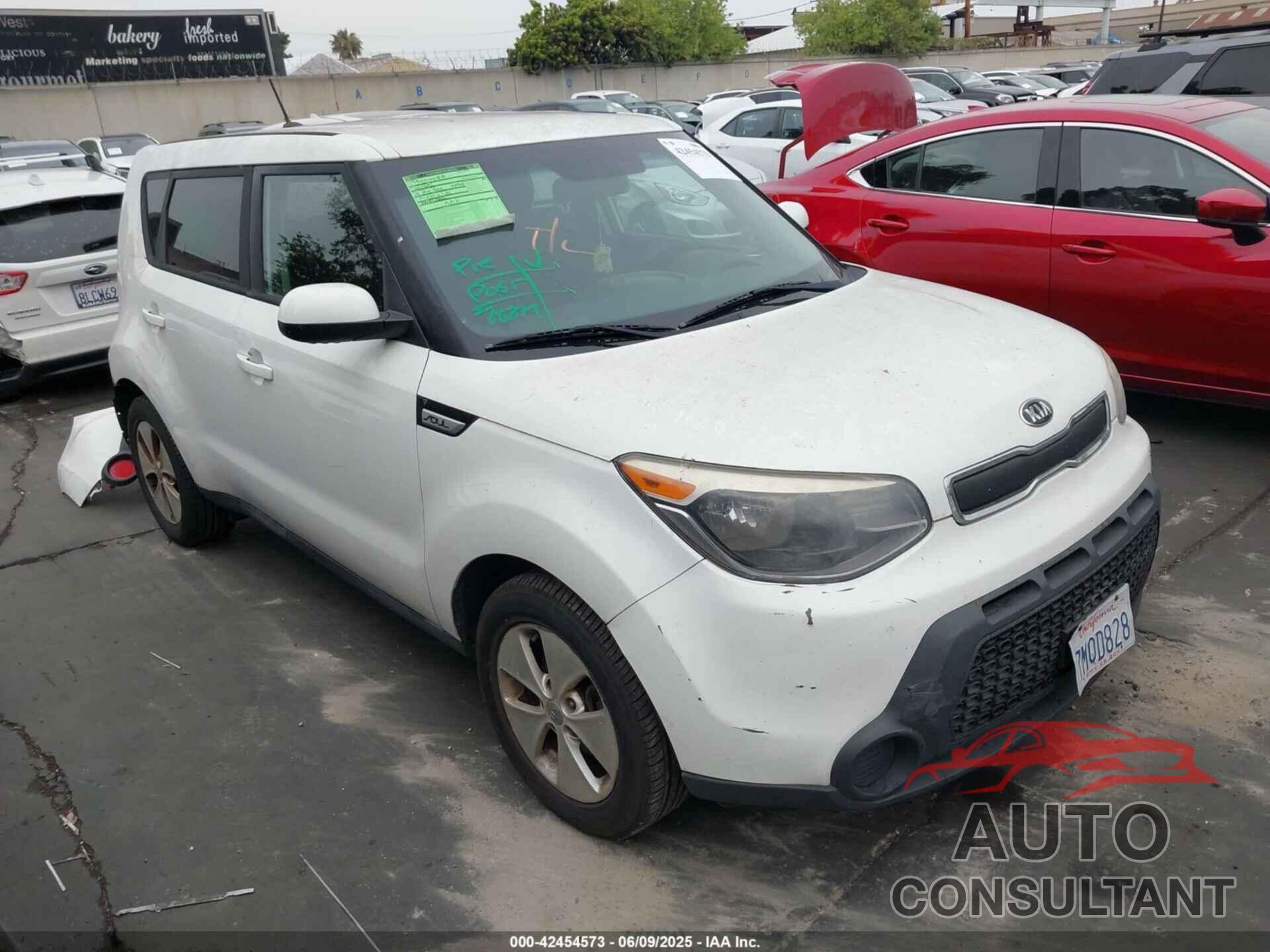 KIA SOUL 2015 - KNDJN2A21F7135506
