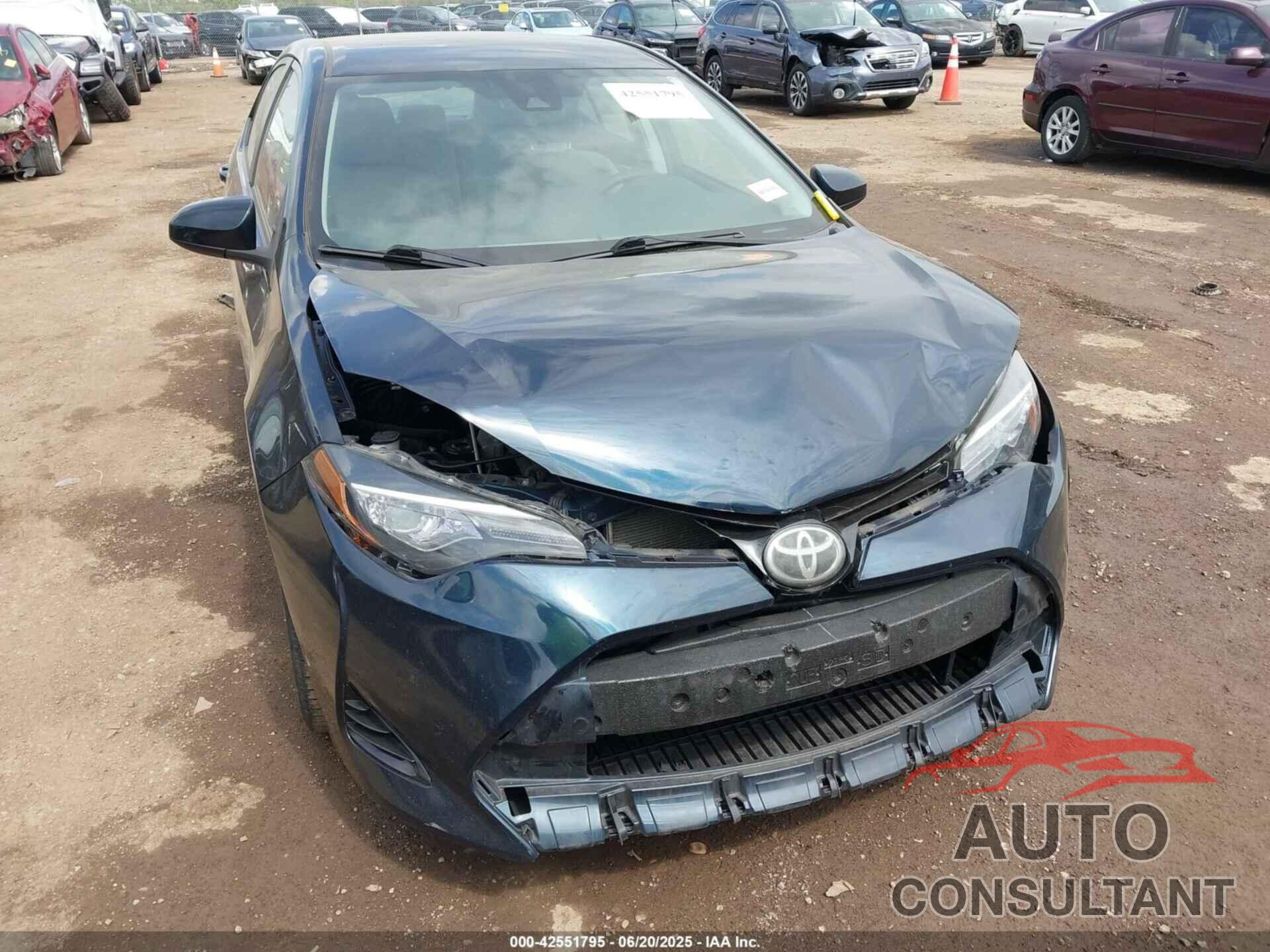TOYOTA COROLLA 2017 - 2T1BURHE1HC788337