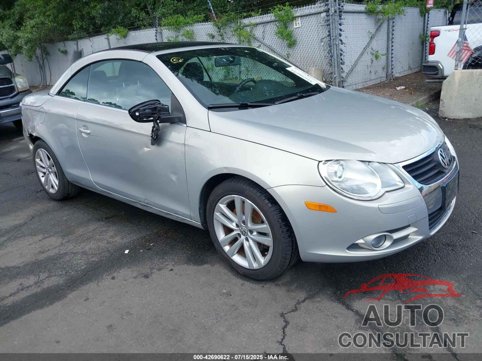 VOLKSWAGEN EOS 2009 - WVWBA71F59V018754