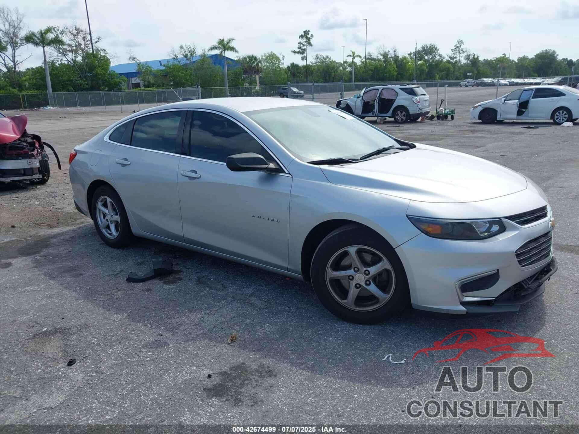 CHEVROLET MALIBU 2018 - 1G1ZB5ST2JF204649