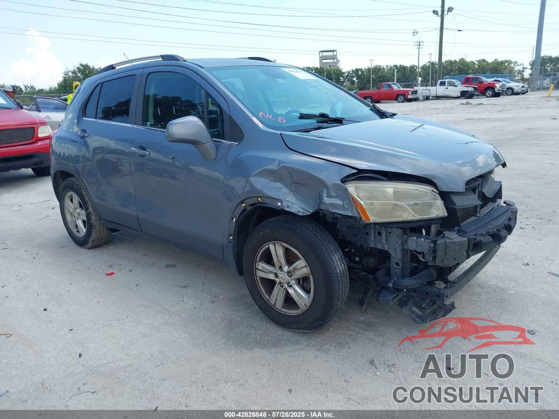 CHEVROLET TRAX 2015 - KL7CJLSB8FB112677