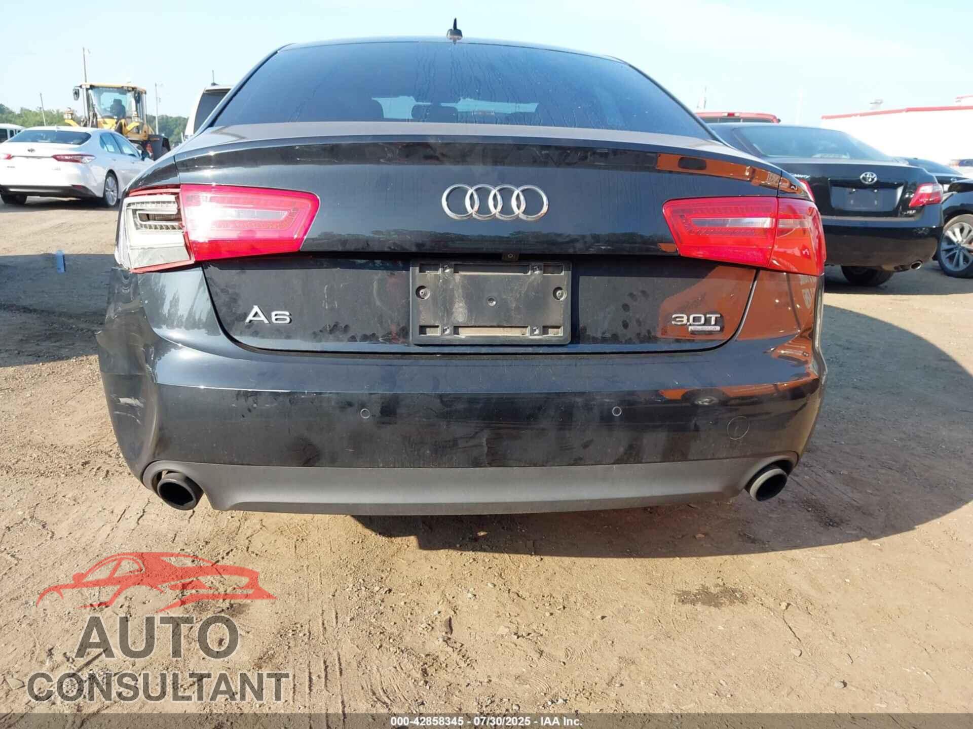 AUDI A6 2013 - WAUGGAFC4DN155366