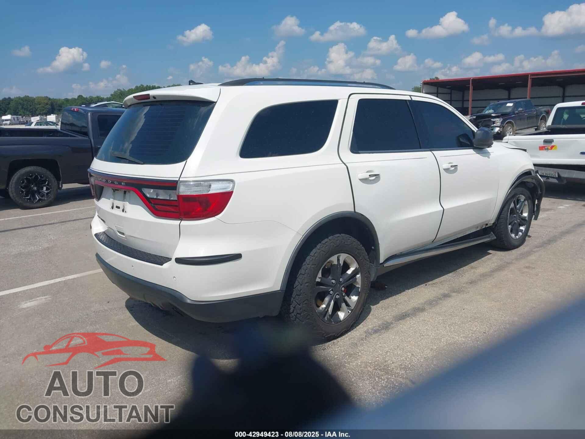 DODGE DURANGO 2011 - 1D4RE2GG4BC707579