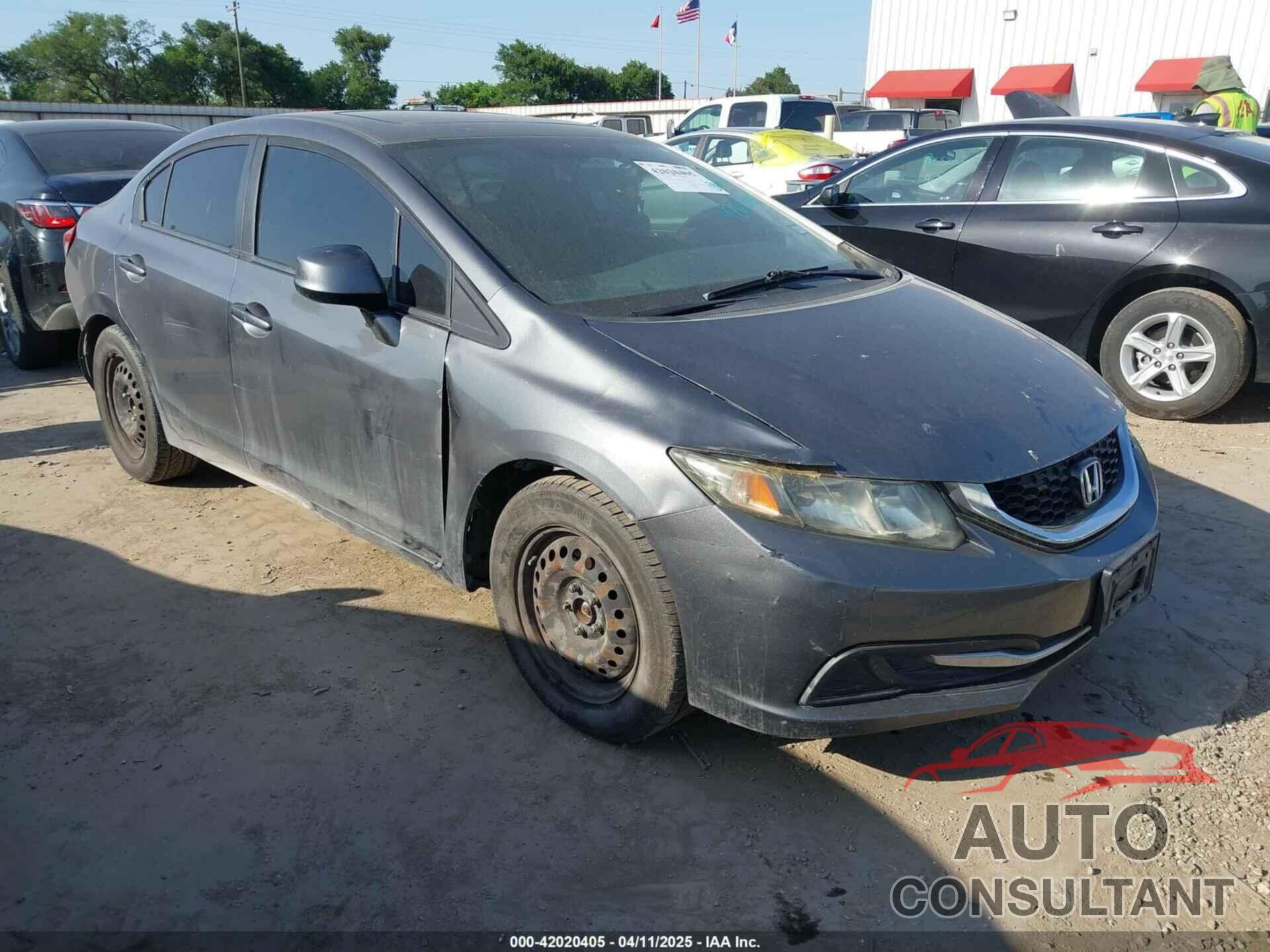 HONDA CIVIC 2013 - 19XFB2F82DE069136