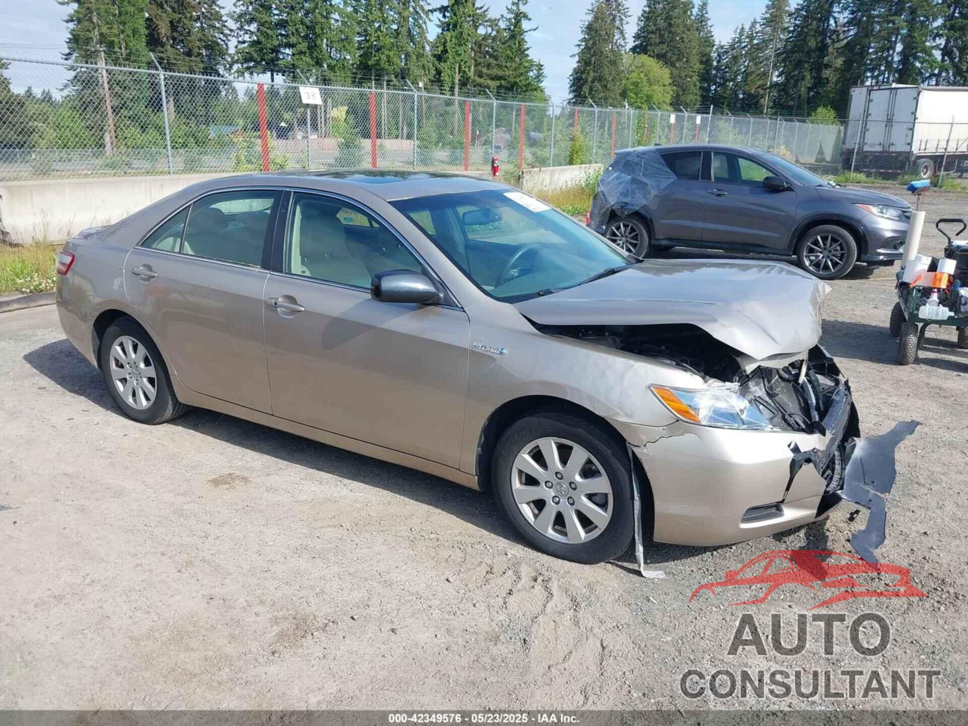 TOYOTA CAMRY HYBRID 2009 - JTNBB46KX93049460