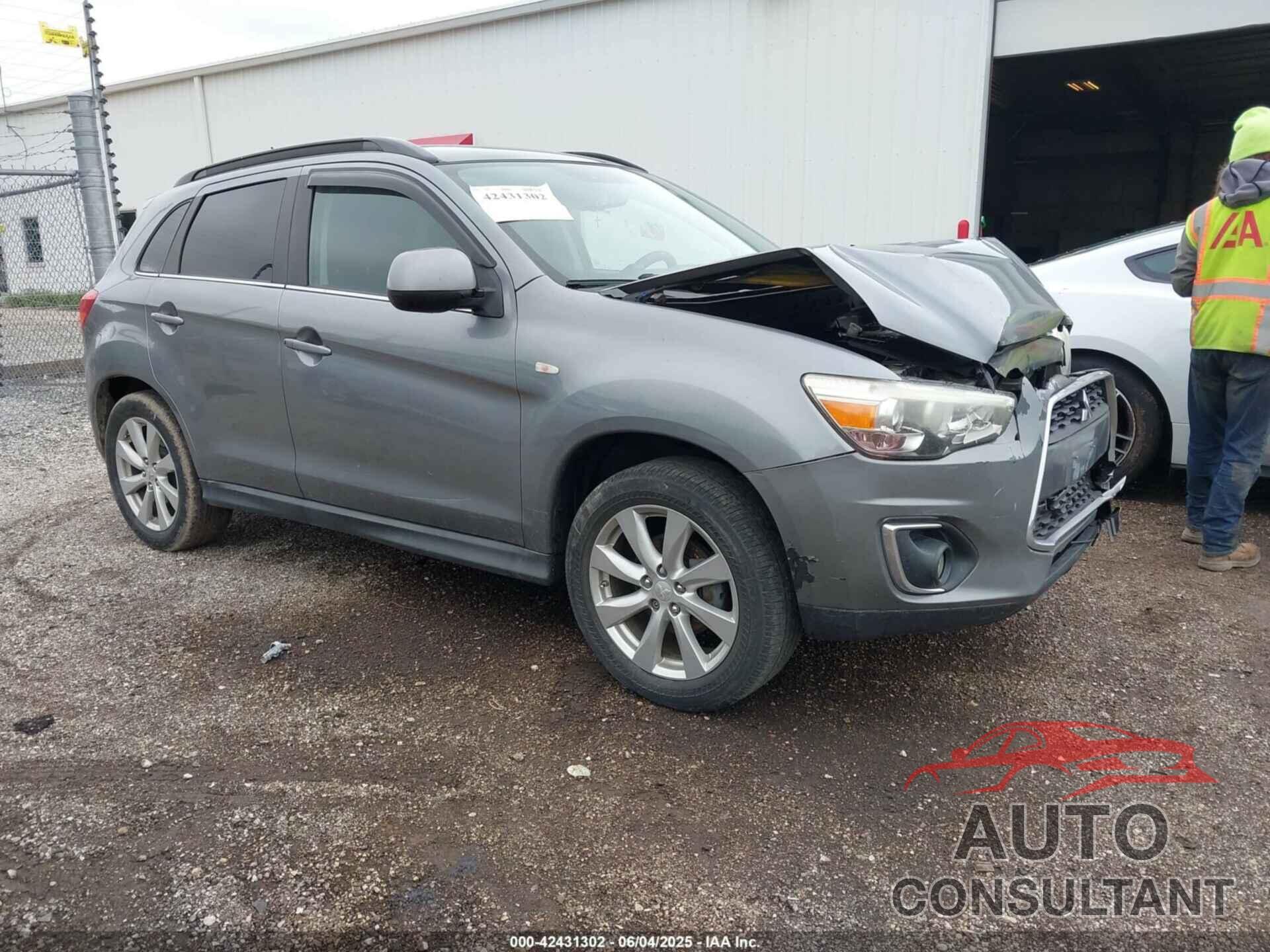 MITSUBISHI OUTLANDER SPORT 2013 - 4A4AP4AU0DE007962