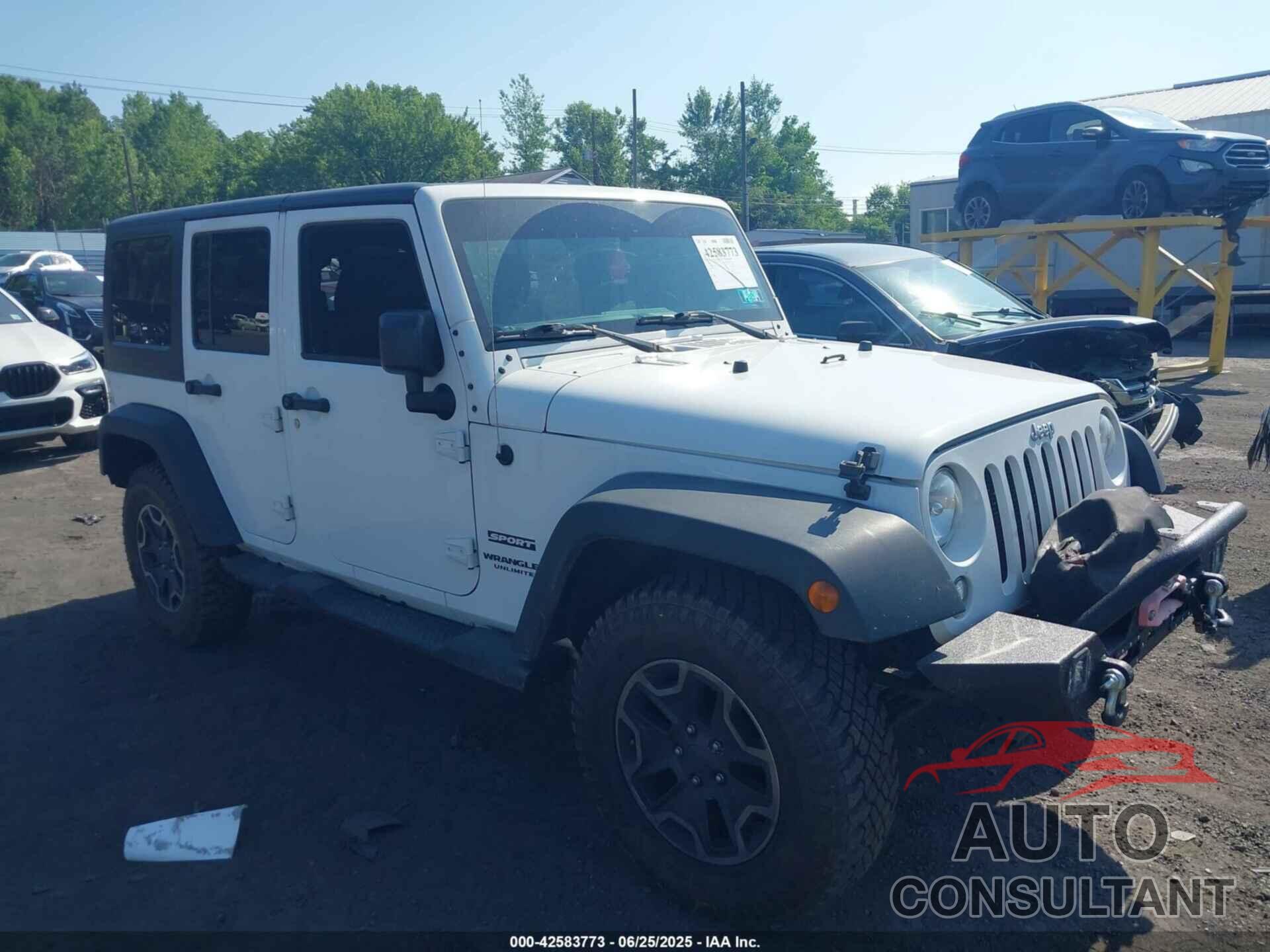 JEEP WRANGLER UNLIMITED 2017 - 1C4BJWDG1HL554965